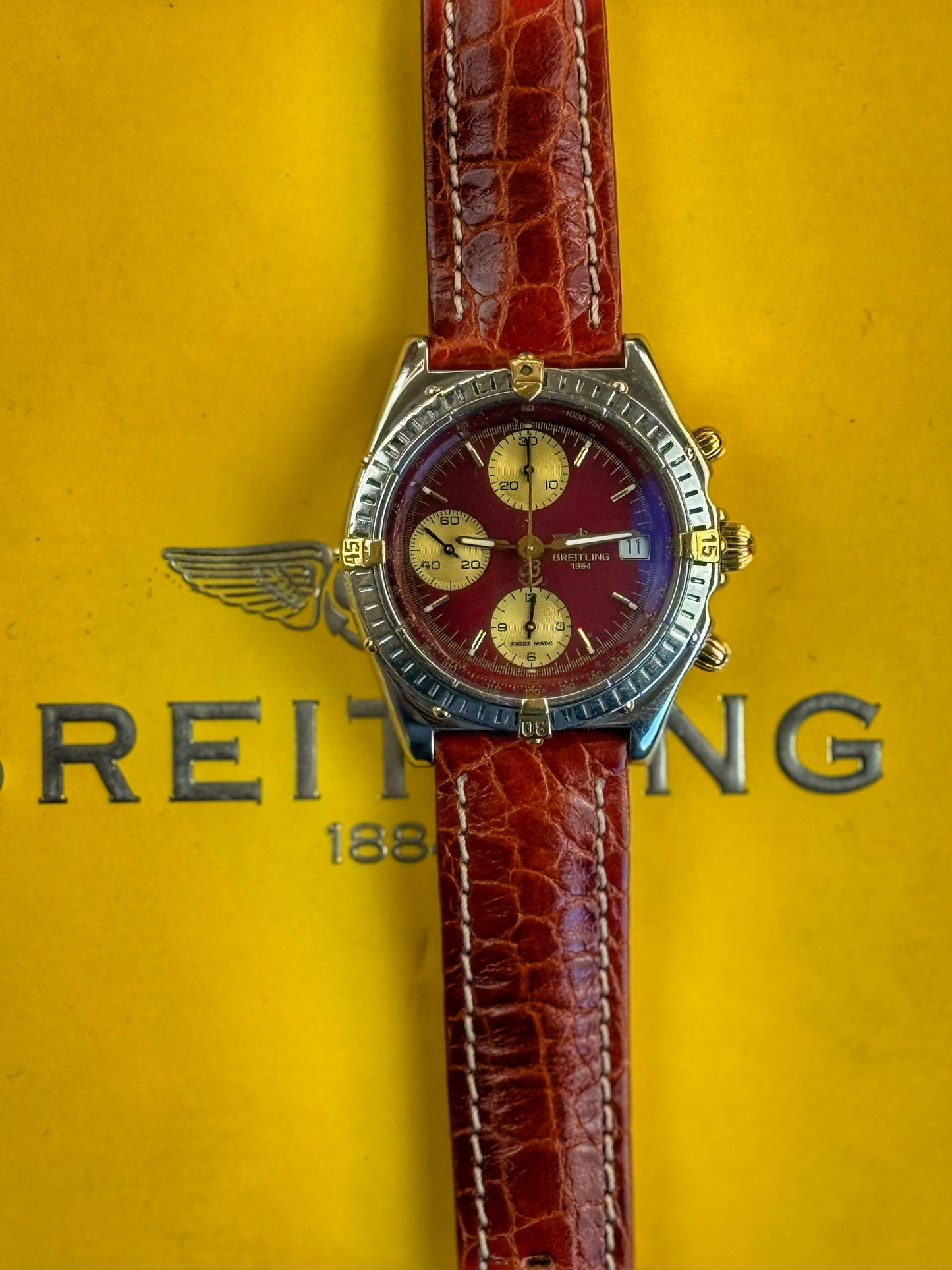 Breitling Chronomat Burgundi B13048