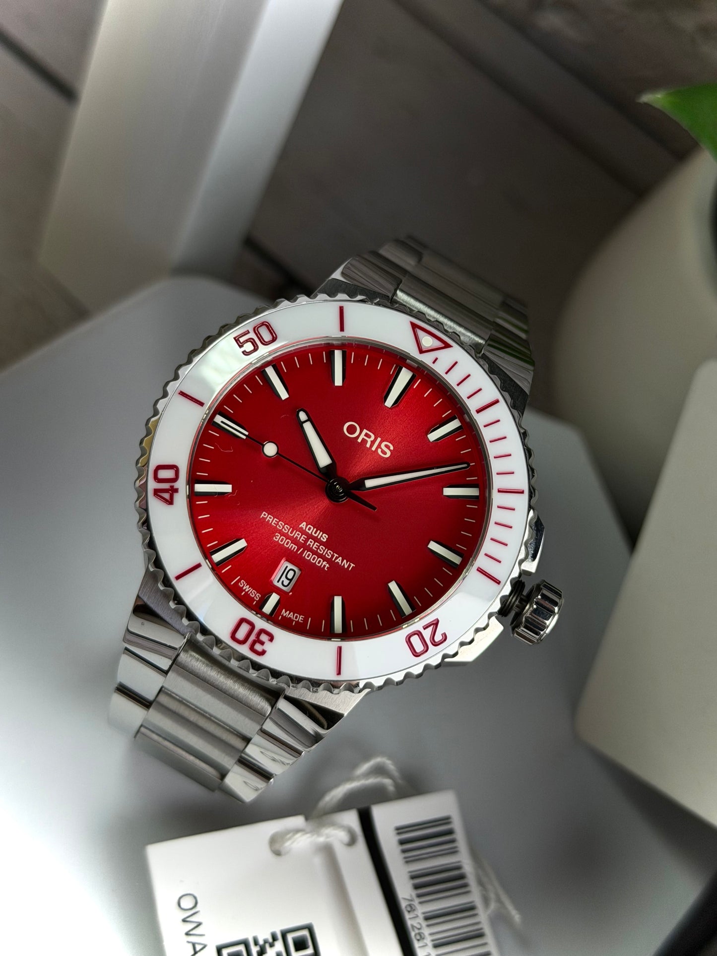 Oris Aquis Watermelon
