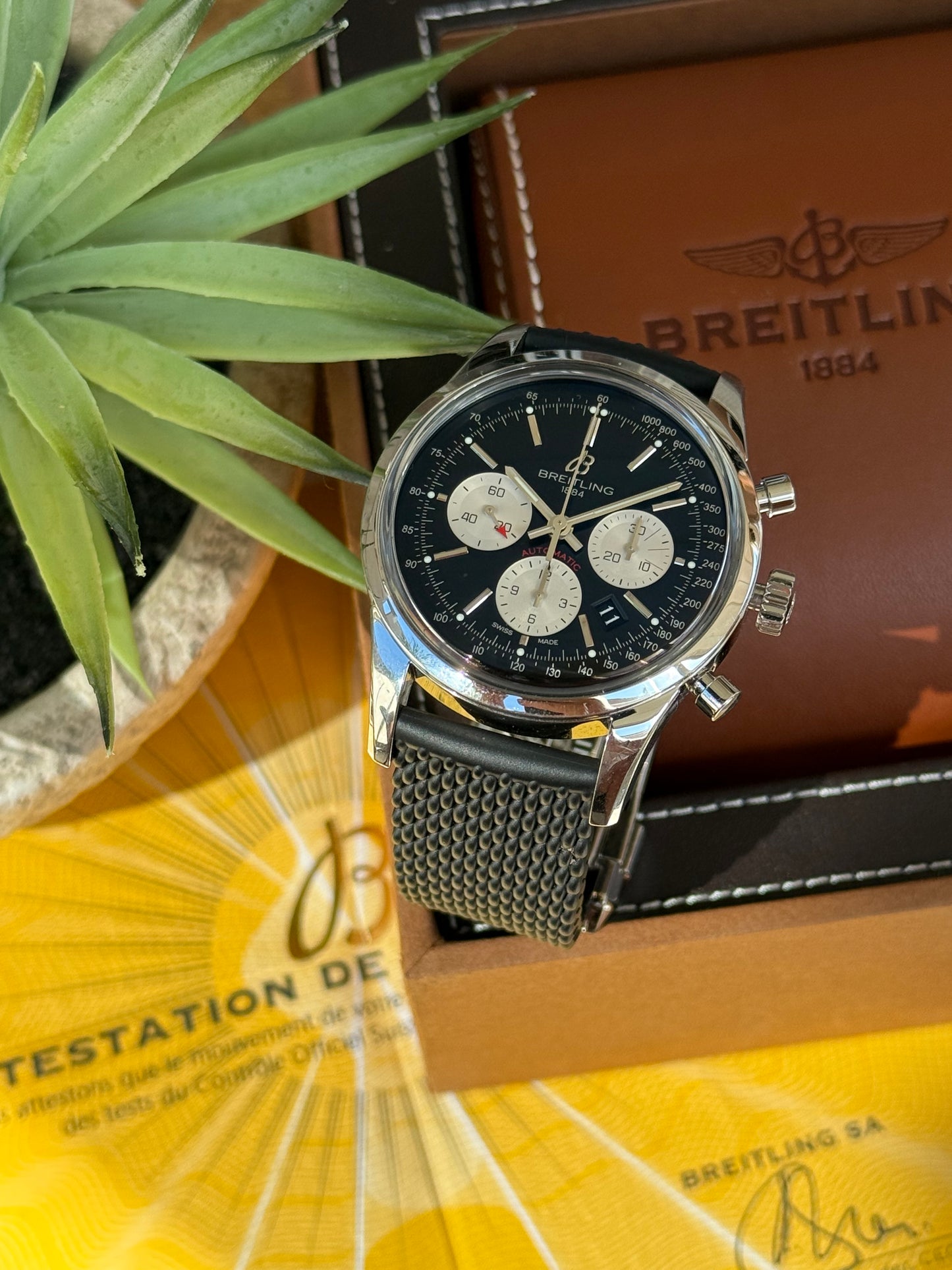 Breitling Transocean Chronograph