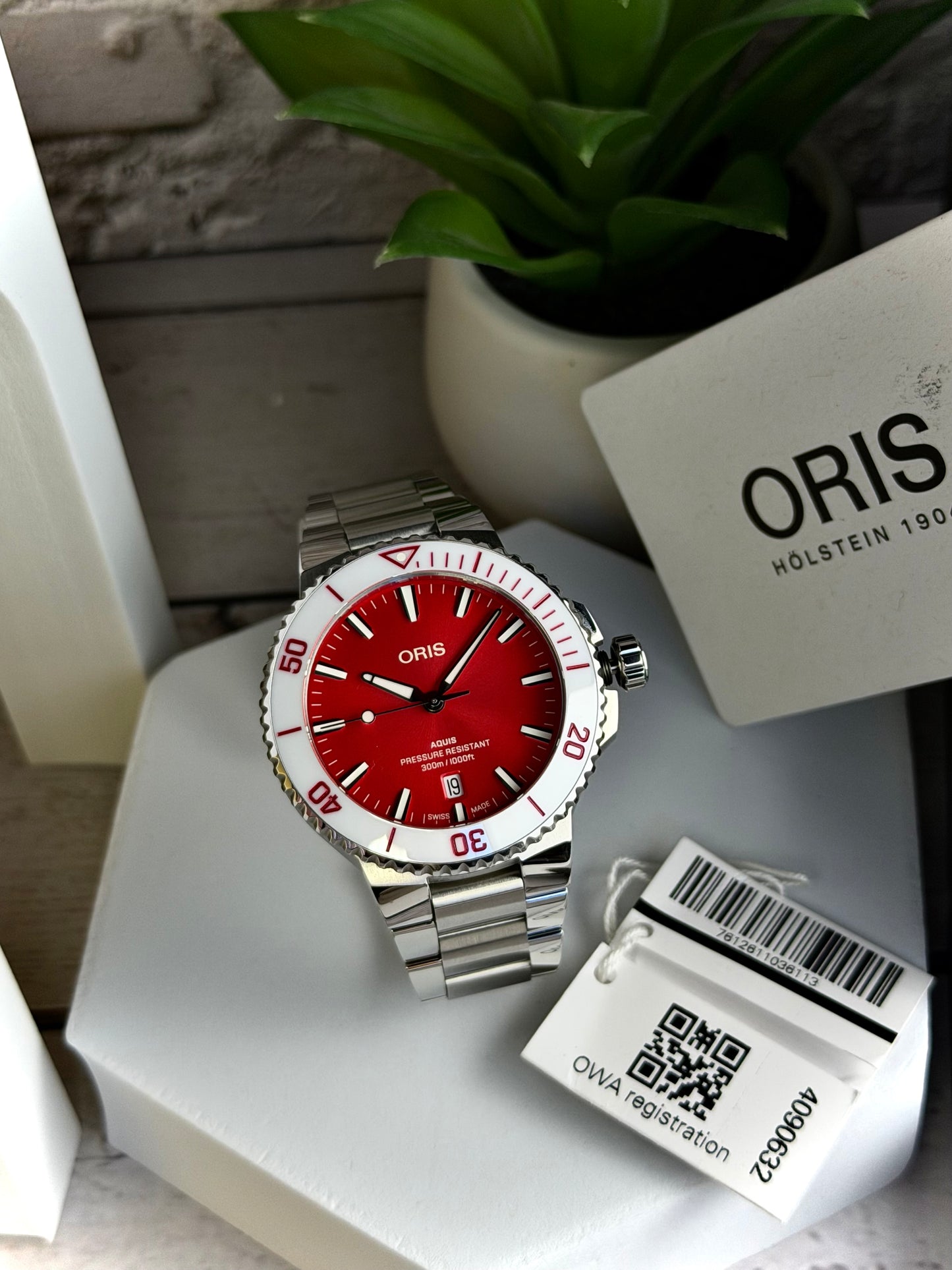 Oris Aquis Watermelon