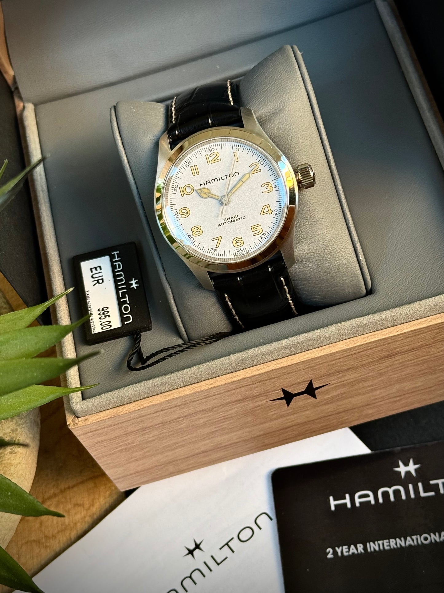 Hamilton Murph White 38mm