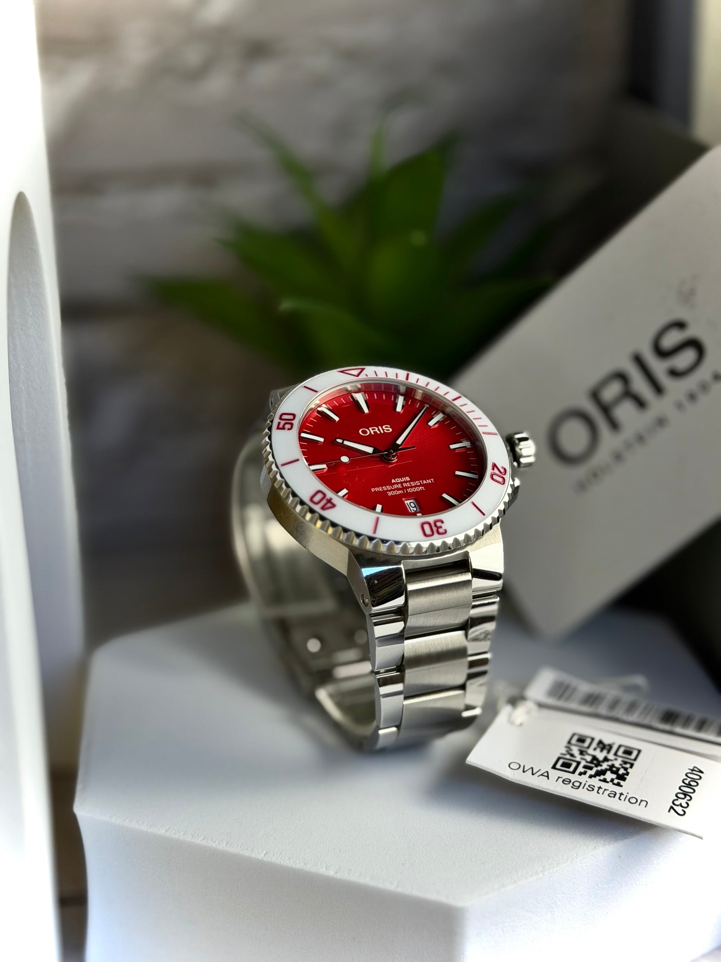 Oris Aquis Watermelon