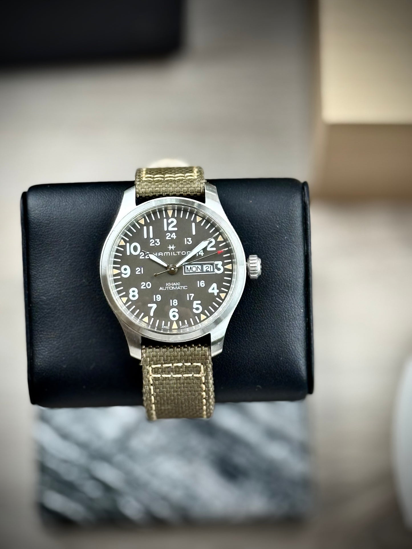 Hamilton Khaki Field Day Date