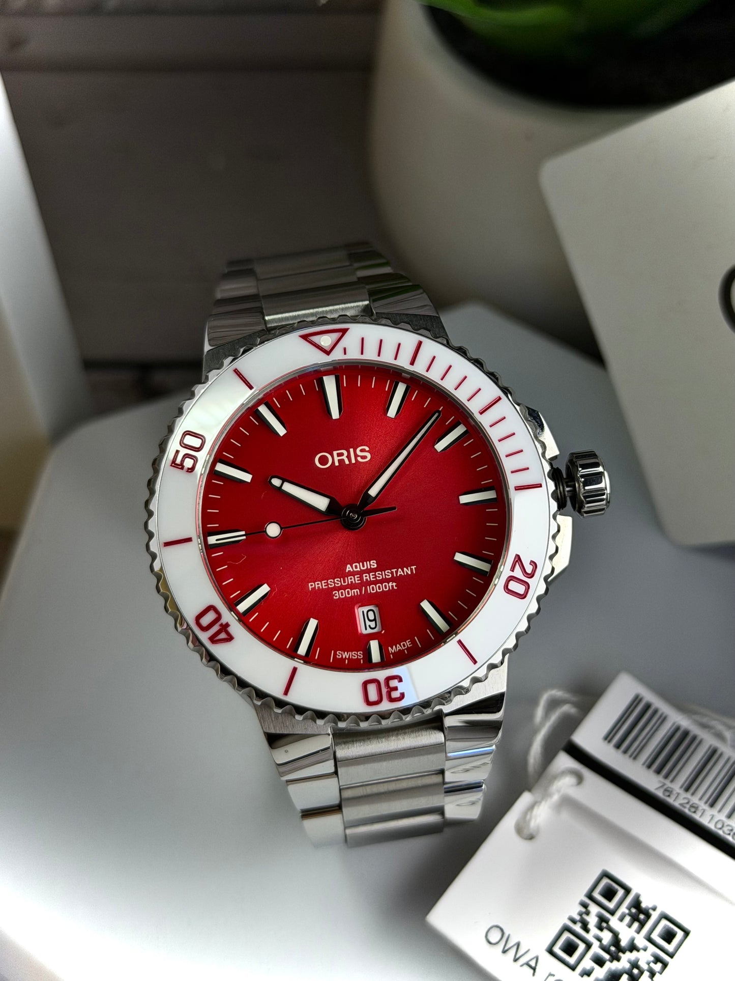 Oris Aquis Watermelon