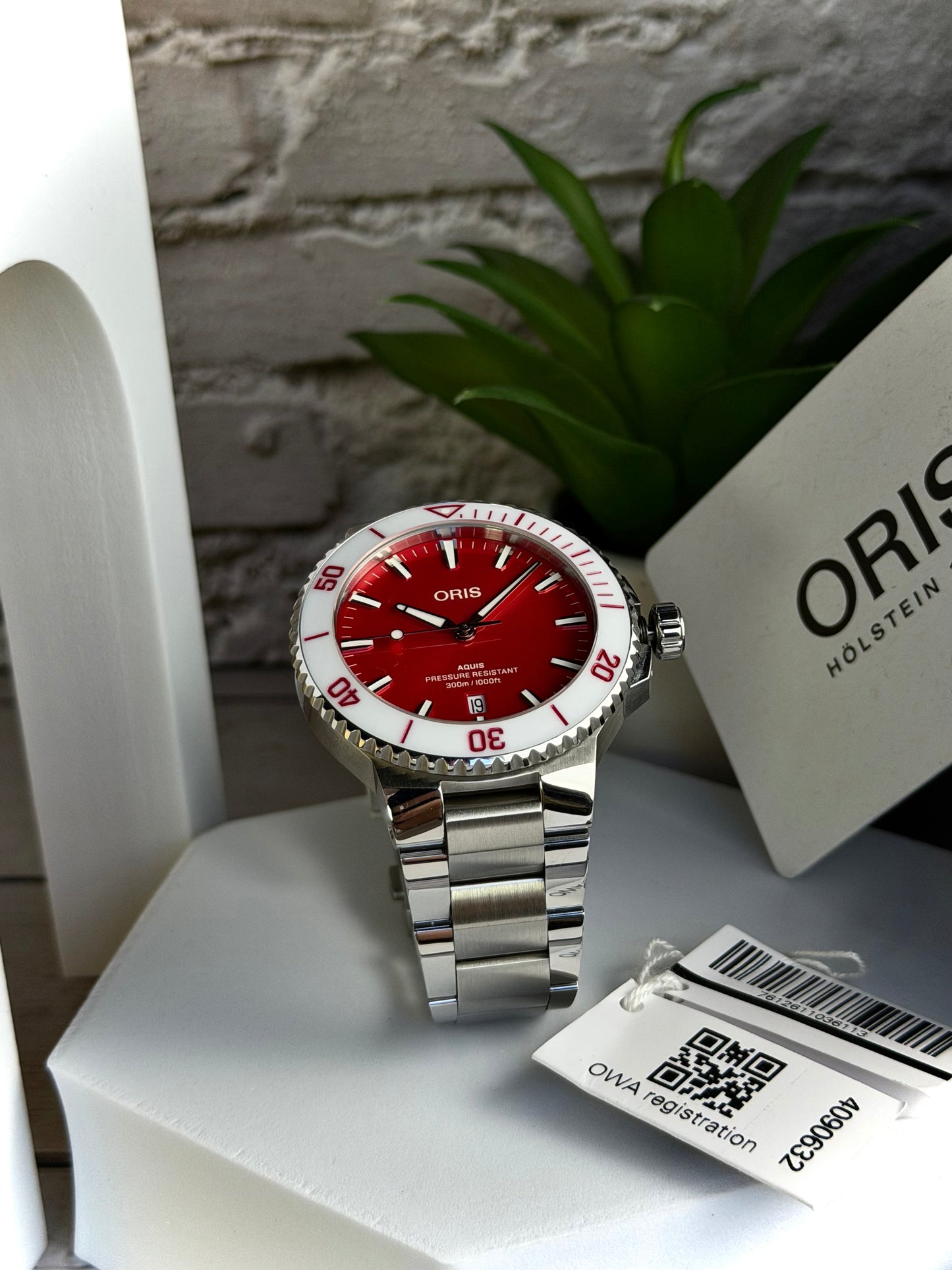 Oris Aquis Watermelon