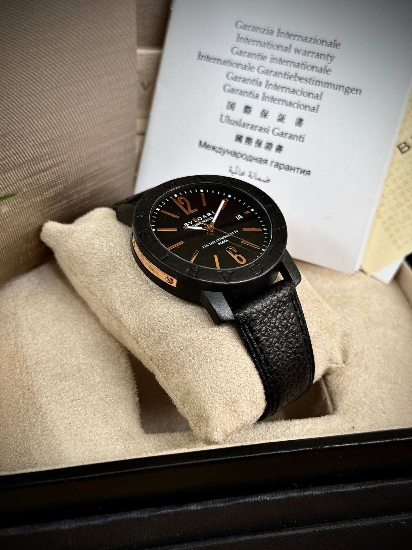 Bulgari Carbongold