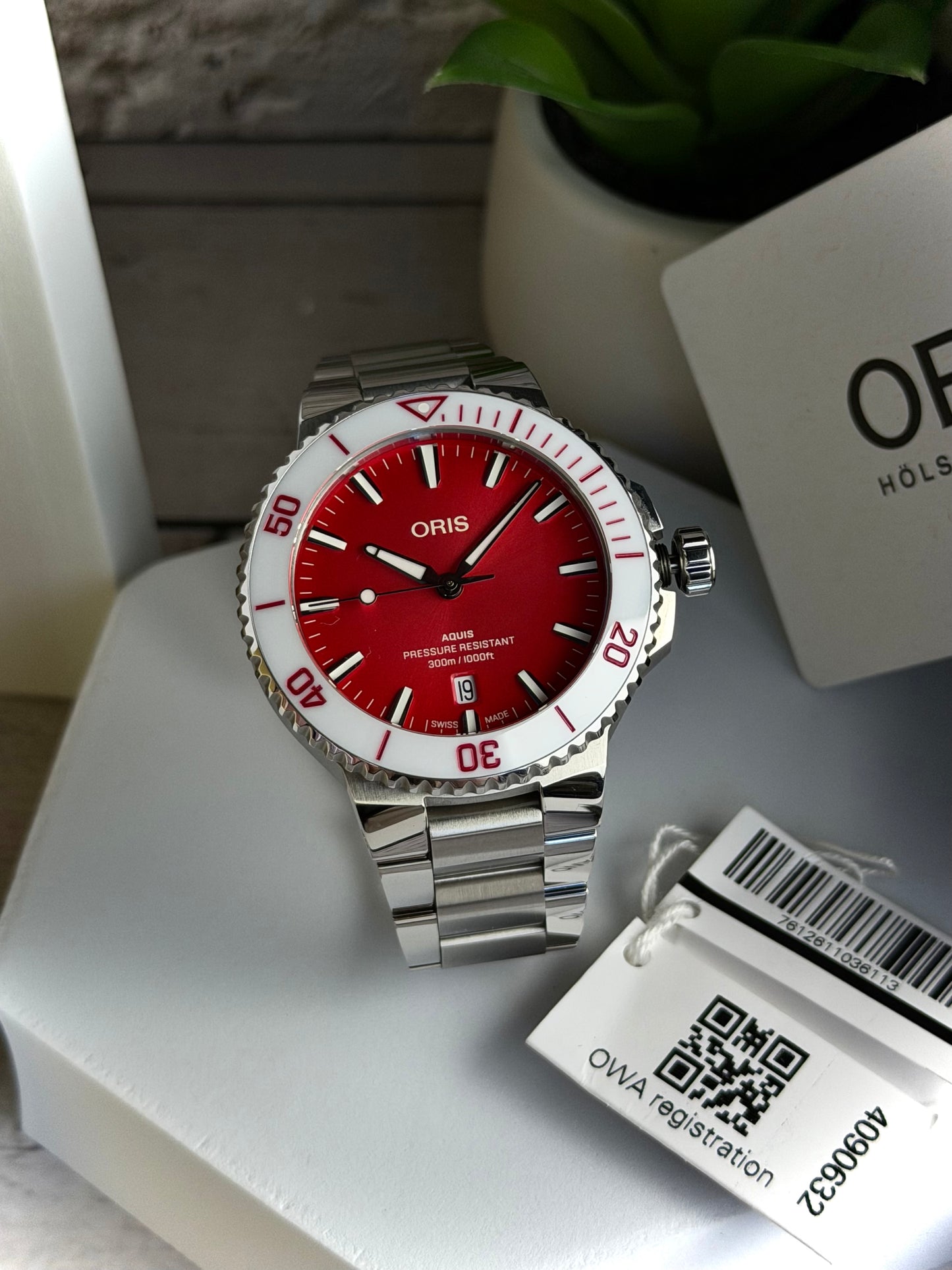 Oris Aquis Watermelon