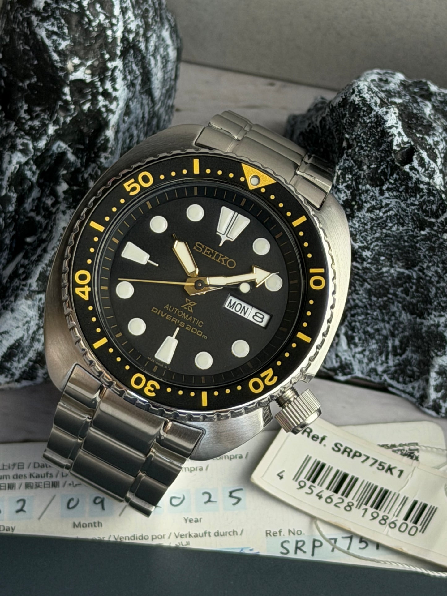 Seiko Turtle Black Gold