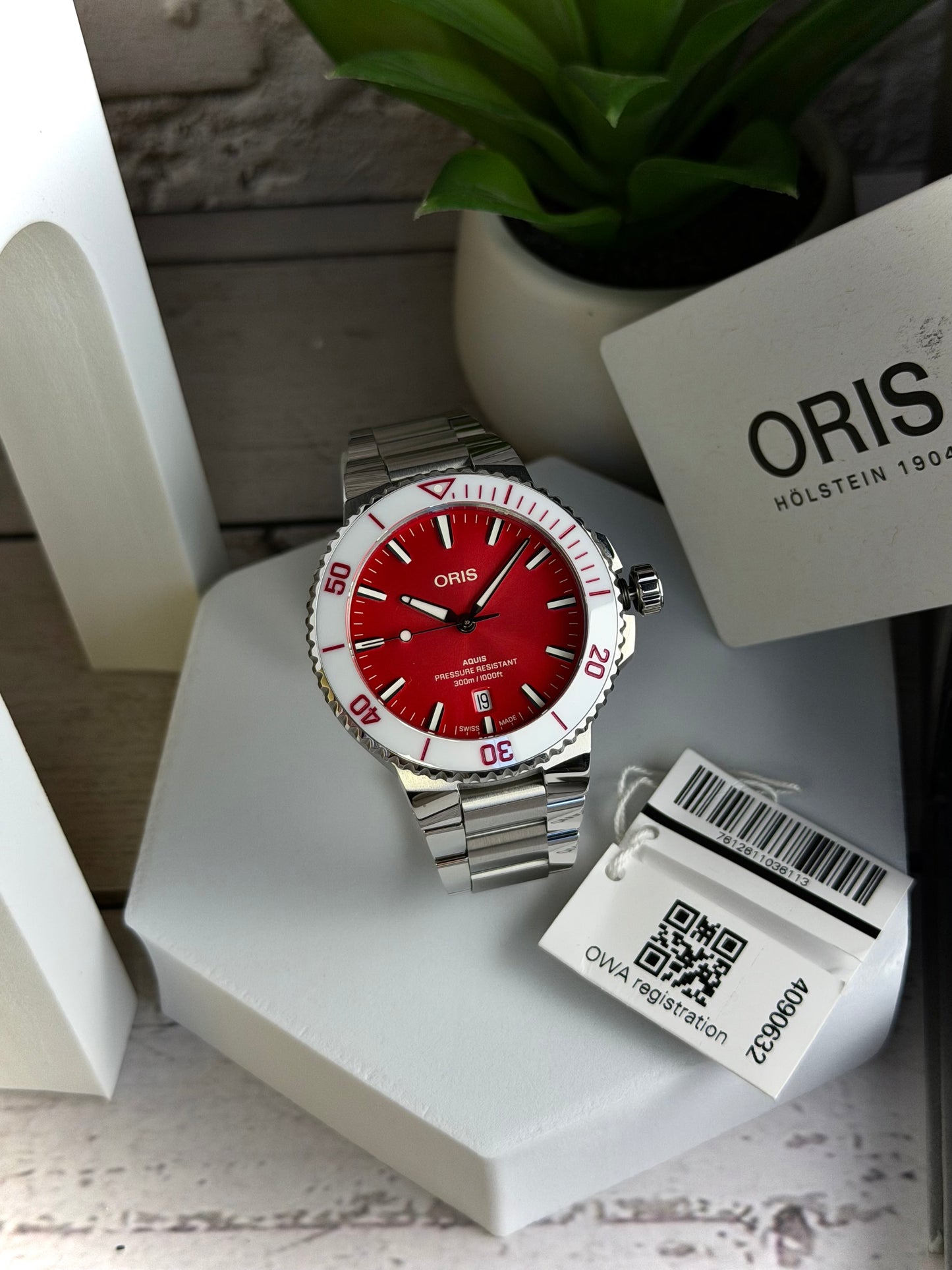 Oris Aquis Watermelon