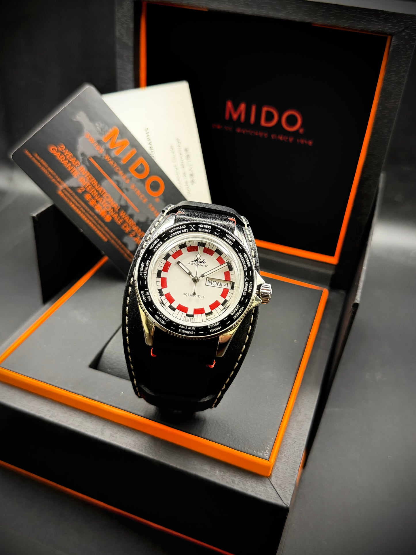 Mido Ocean Star Wolrdtimer
