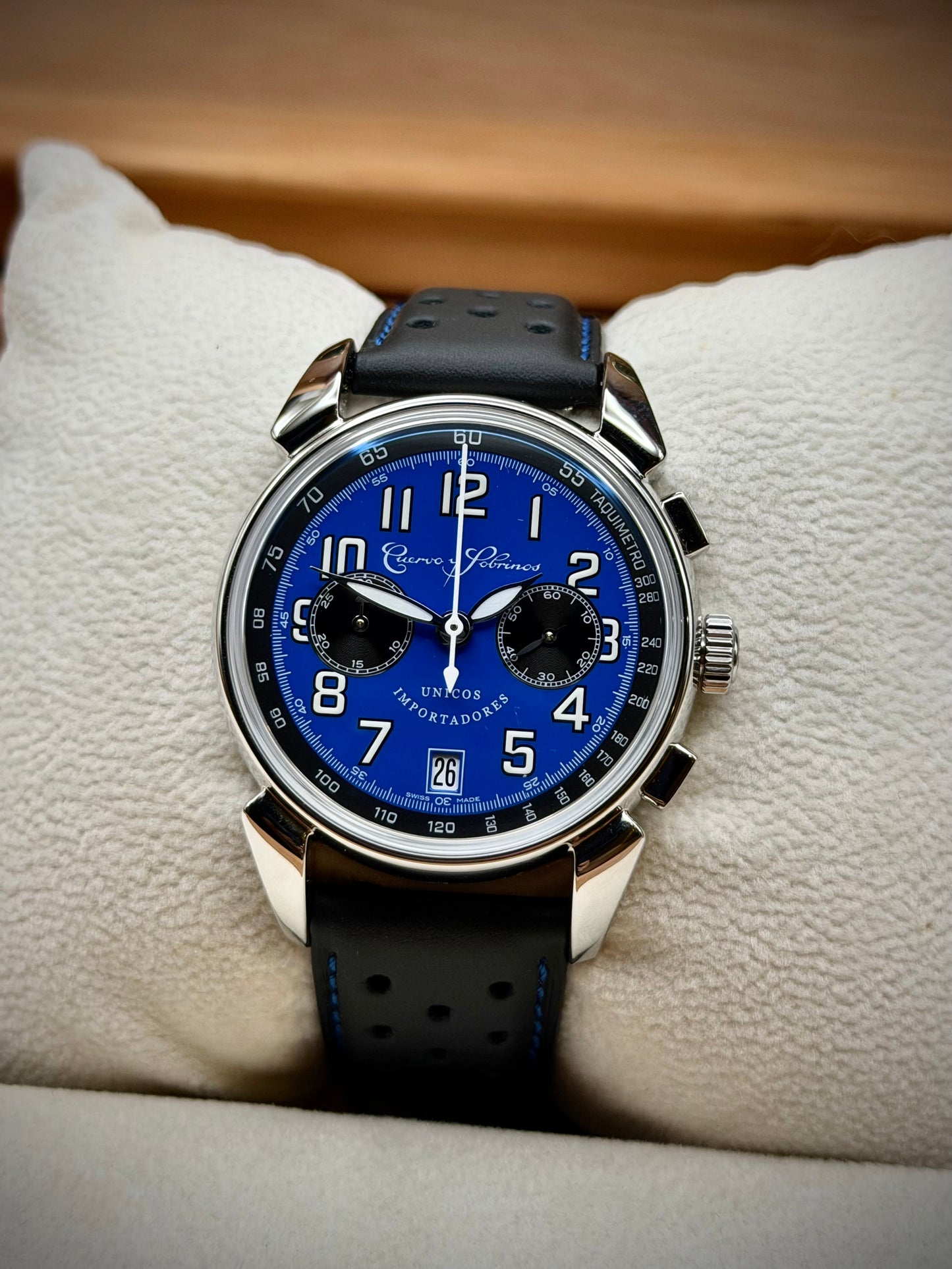 Cuervo y Sobrinos – Historiador Classic Chronograph