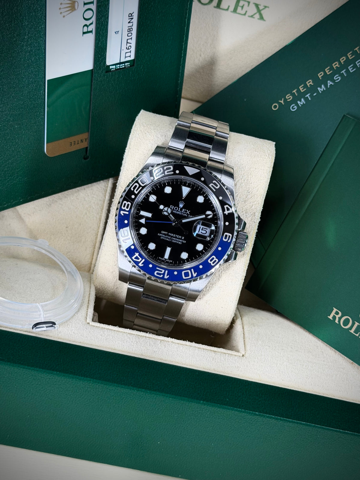Rolex GMT-MASTER “BATMAN”