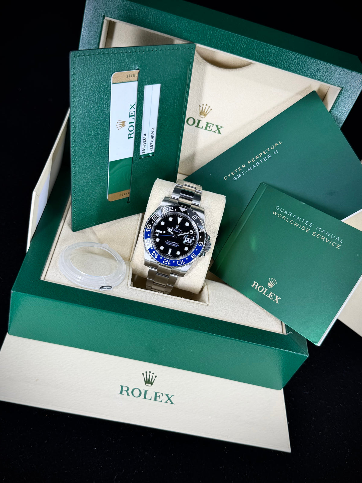 Rolex GMT-MASTER “BATMAN”
