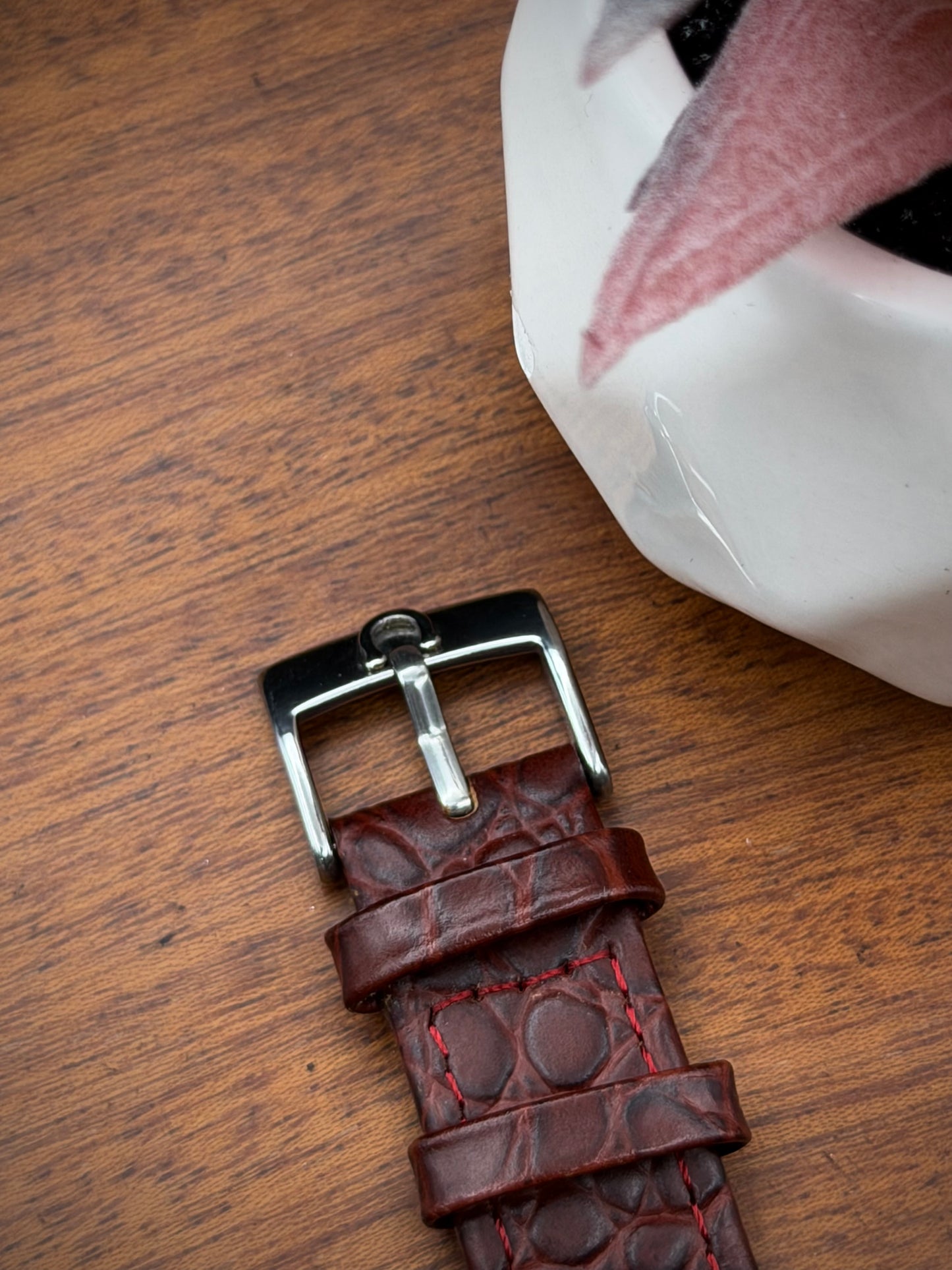 Omega Geneve Burgundy Dial