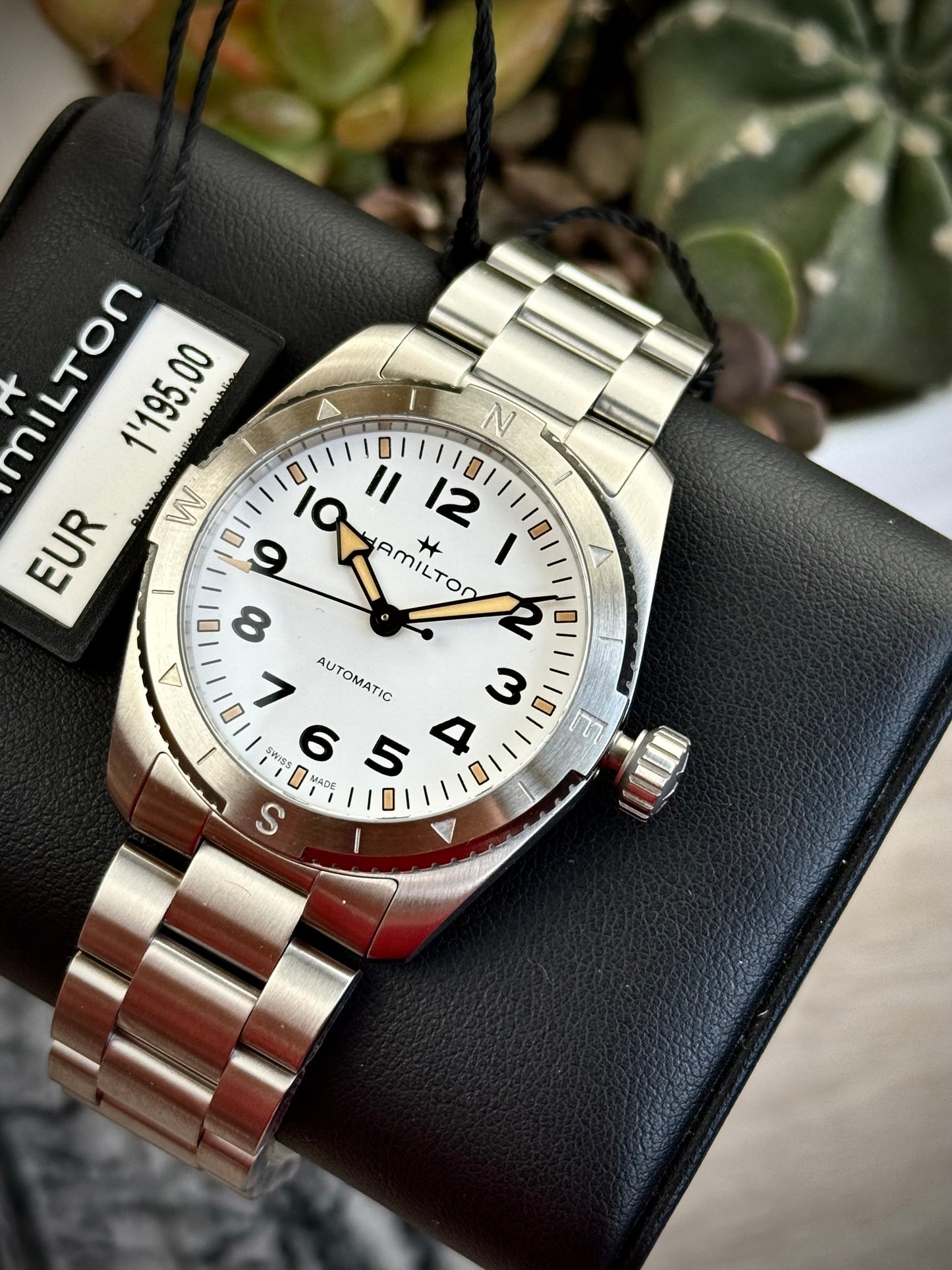 Hamilton Expedition White 37 mm (new)