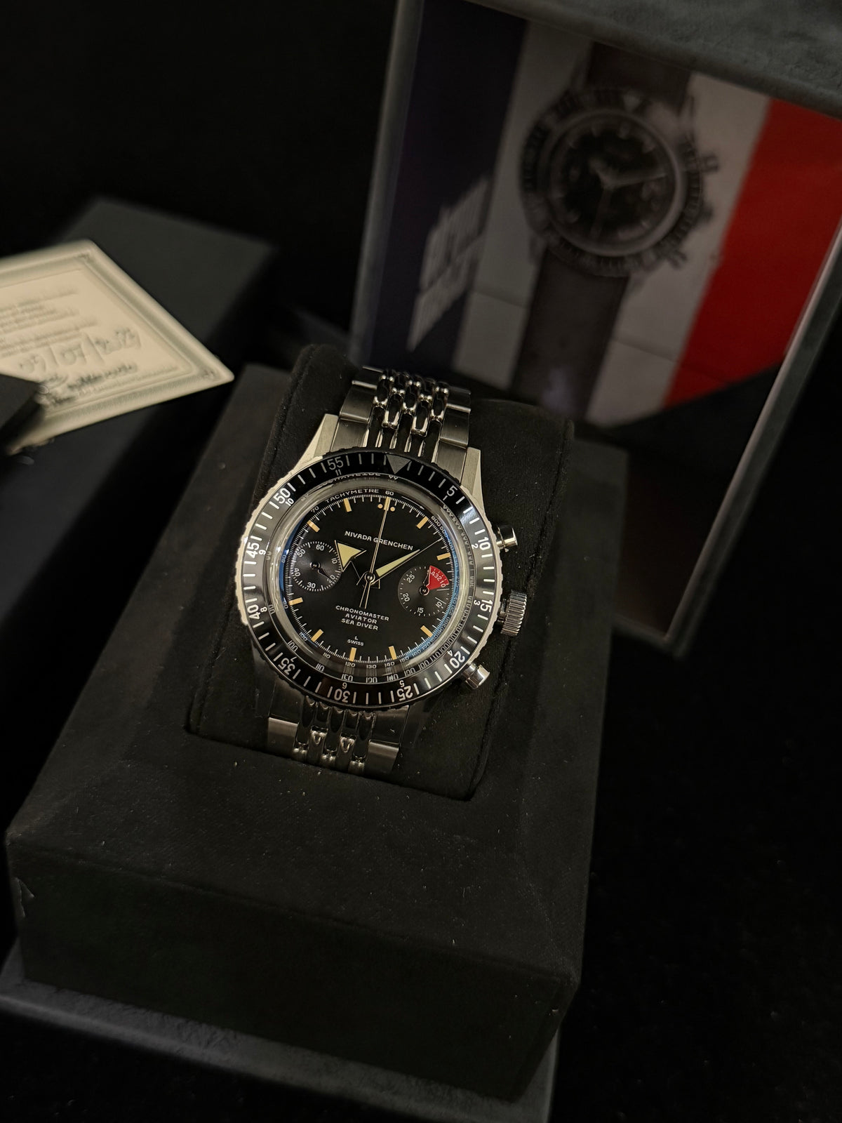 Nivada Grenchen Chronomaster
