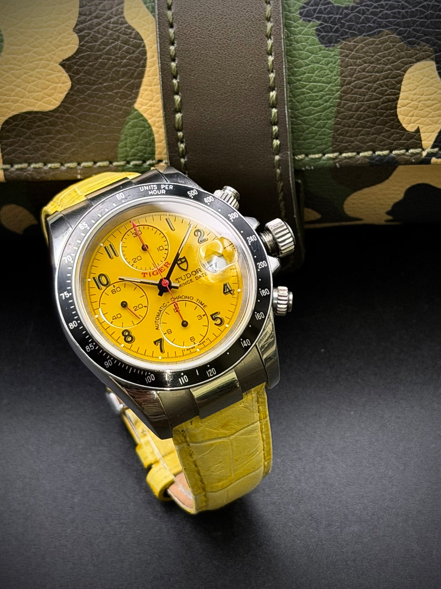 Tudor Tiger 79260 Yellow Dial