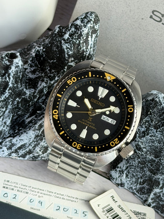 Seiko Turtle Black Gold