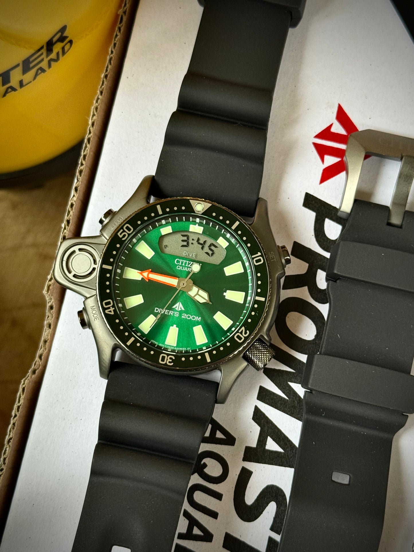 Citizen Aqualand Limited Edition