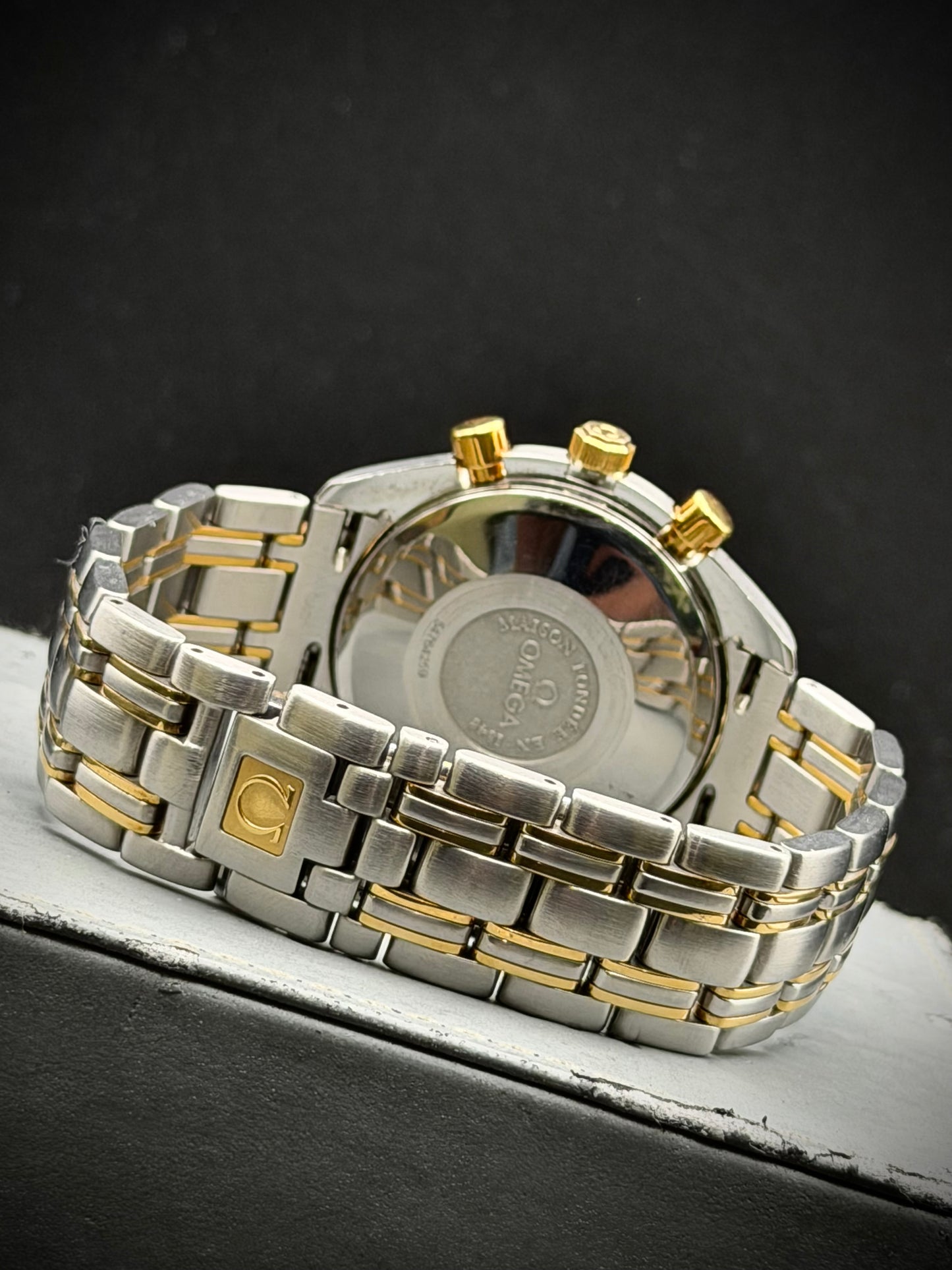 Omega Triple Date acciao/oro