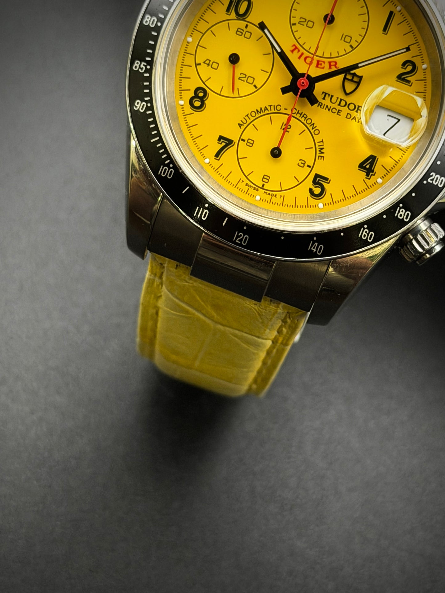 Tudor Tiger 79260 Yellow Dial