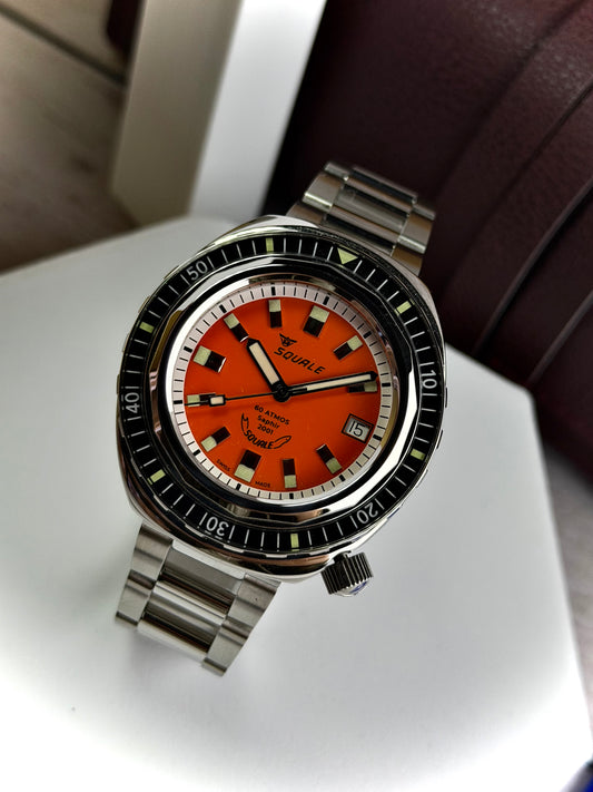 Squale 2001 Reverse Orange