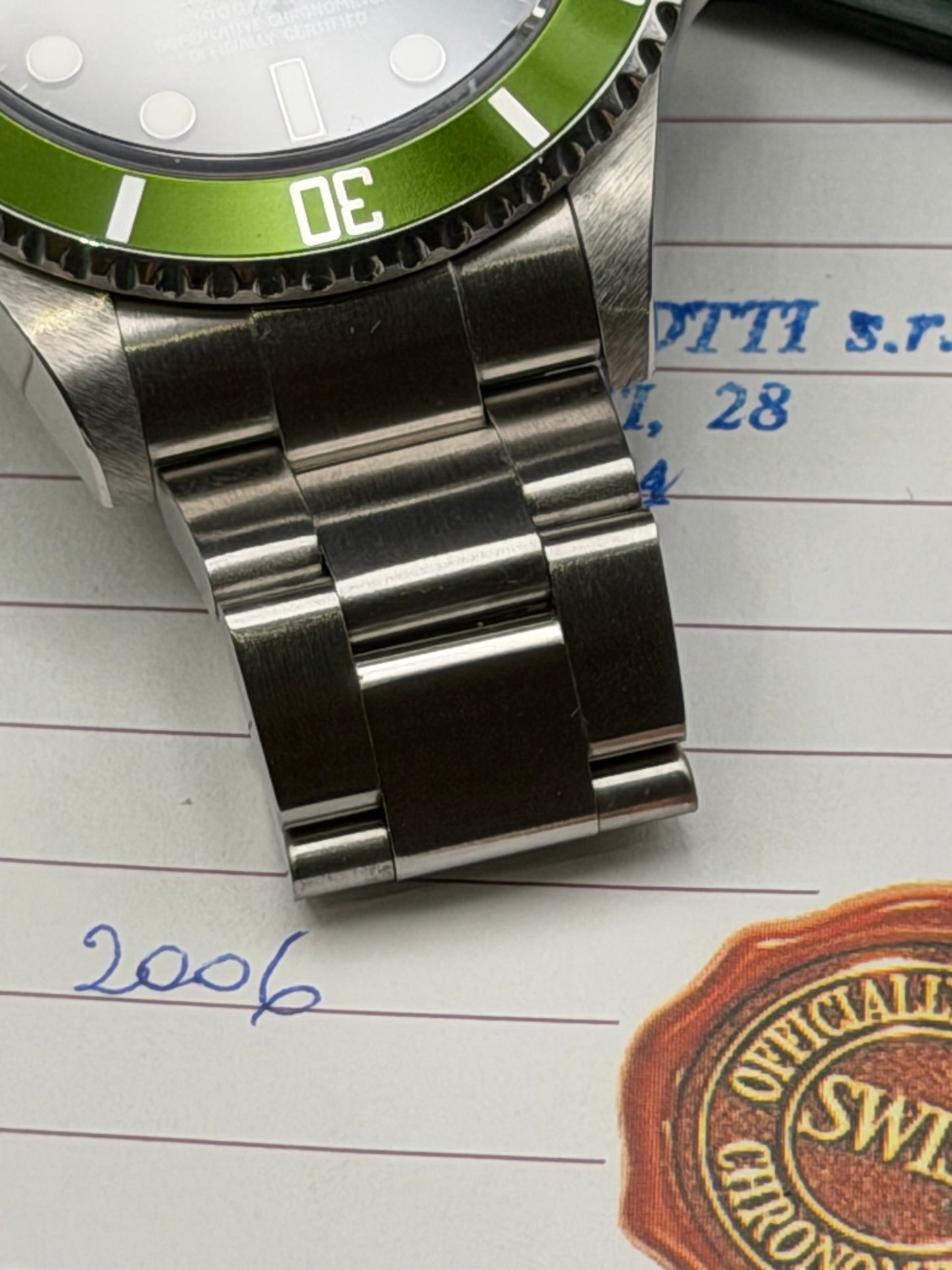 Rolex Submariner 16610LV kermit