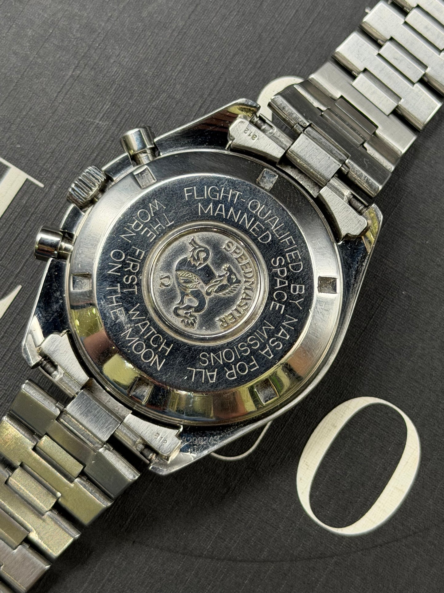 Omega Speedmaster 145.022 blu bezel
