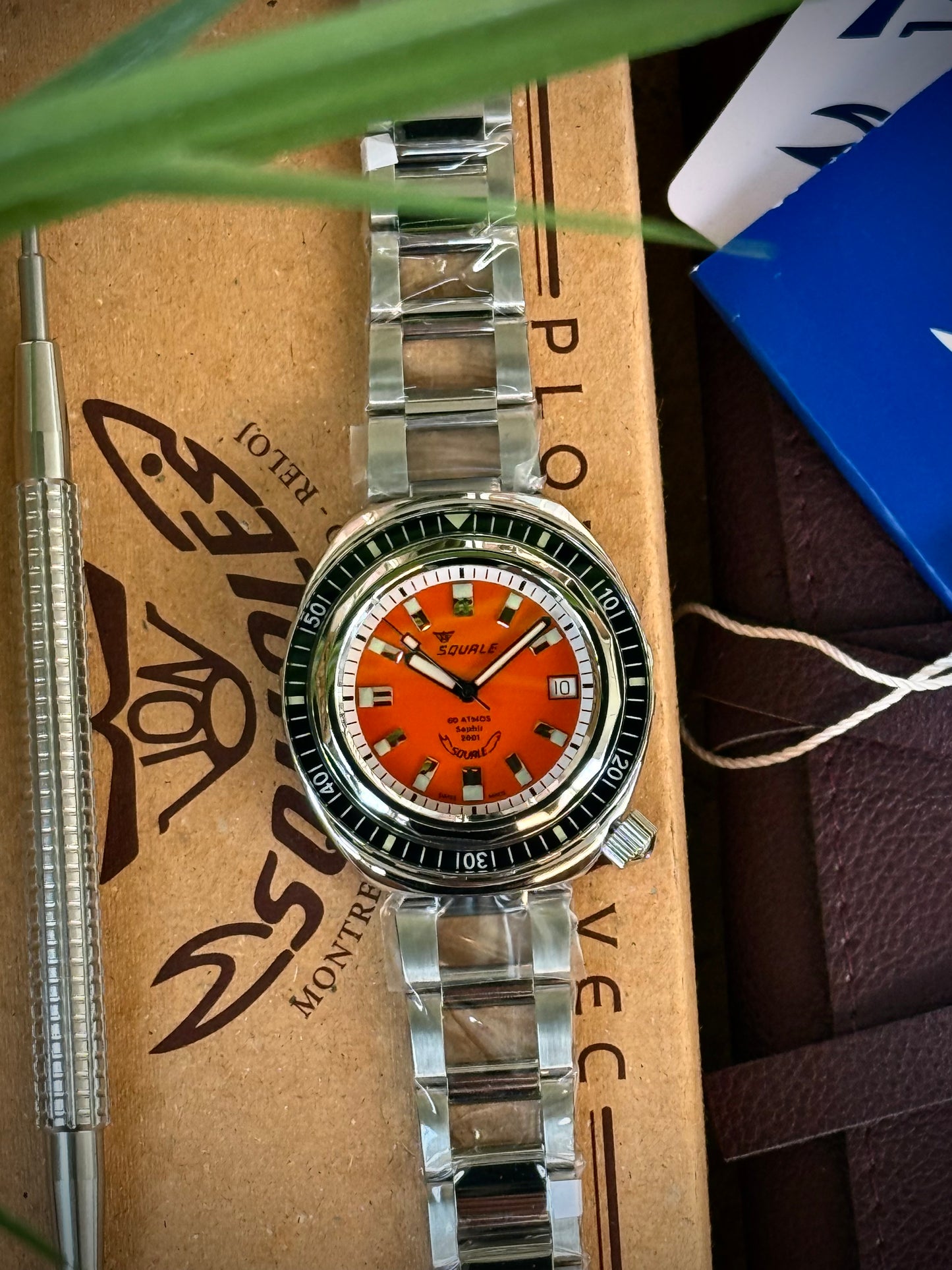 Squale 2001 Reverse Orange