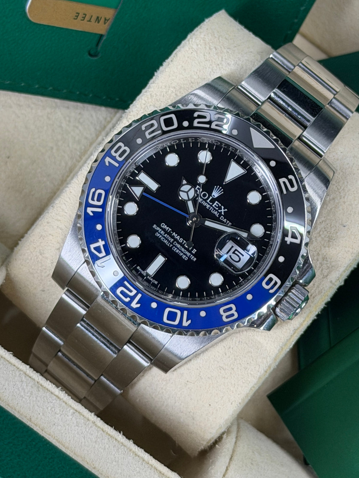 Rolex GMT-MASTER “BATMAN”