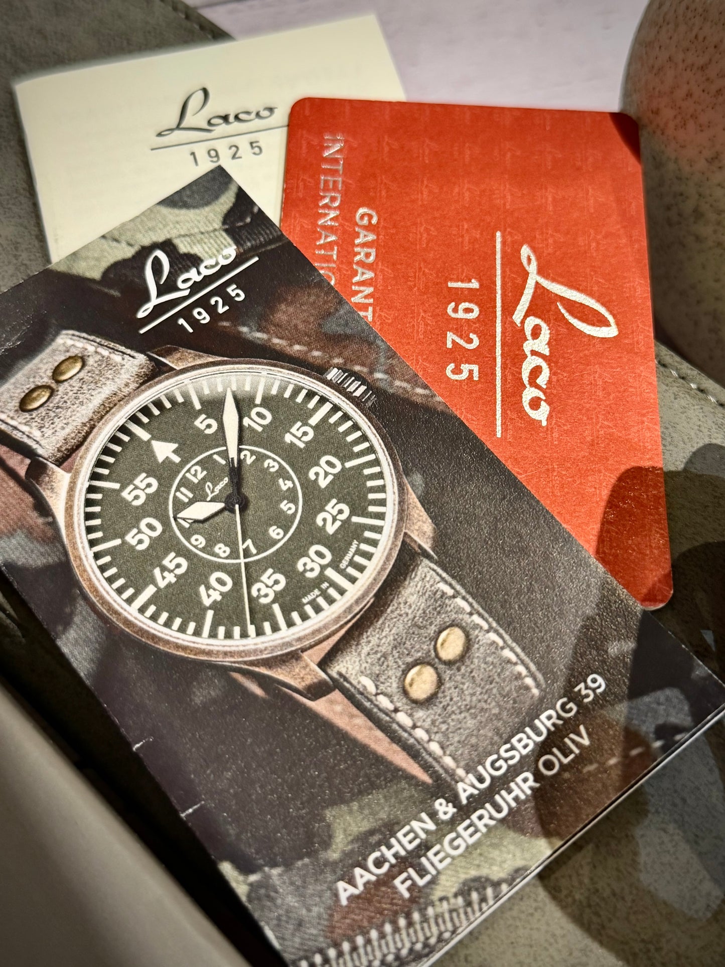 Laco aachen olivo 39 L.E. 250 pezzi