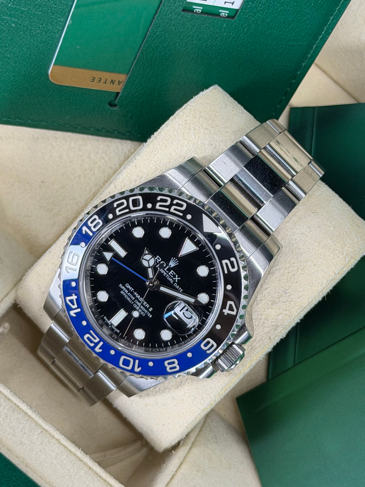 Rolex GMT-MASTER “BATMAN”