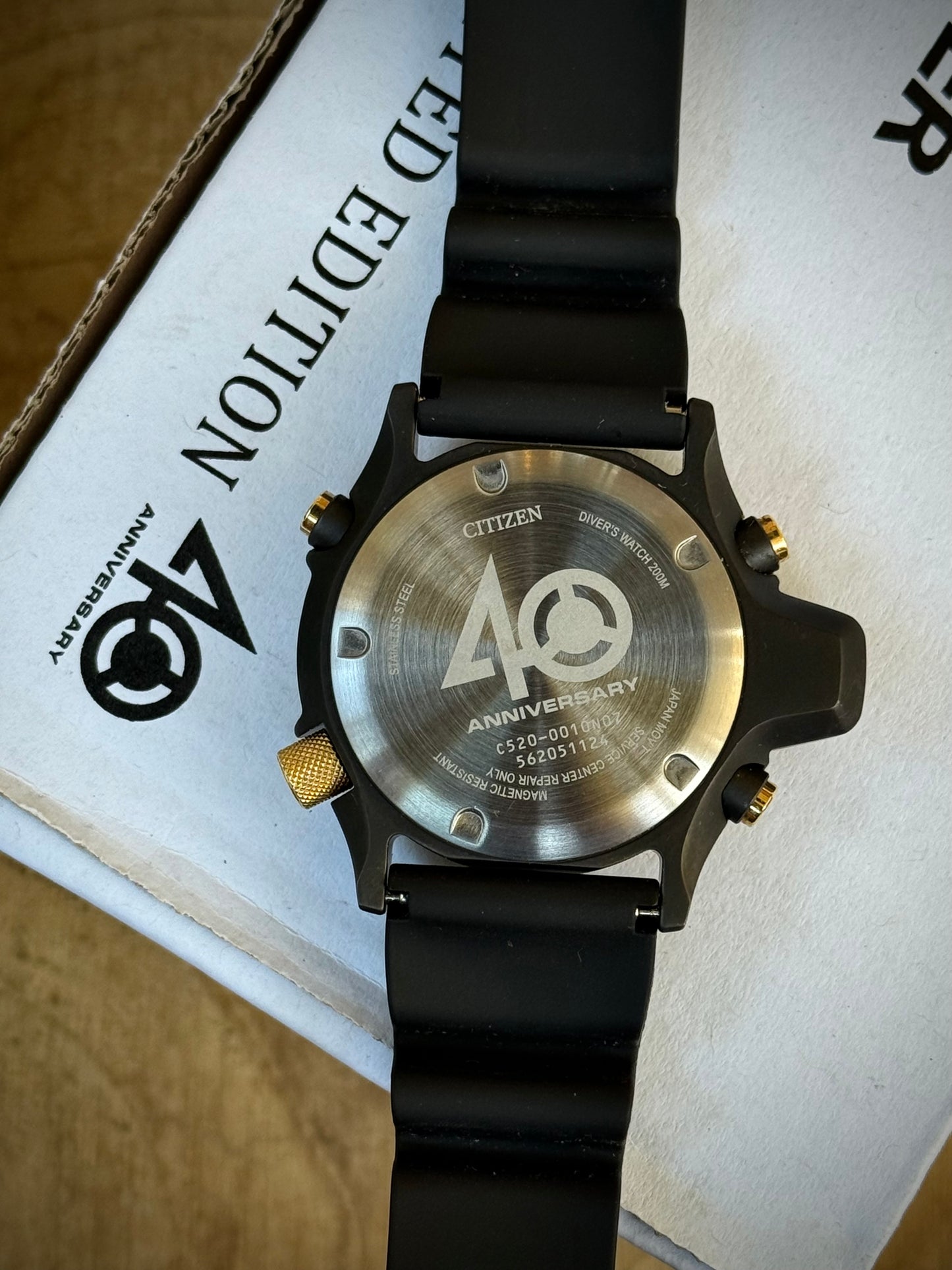Citizen Aqualand 40th Anniversary