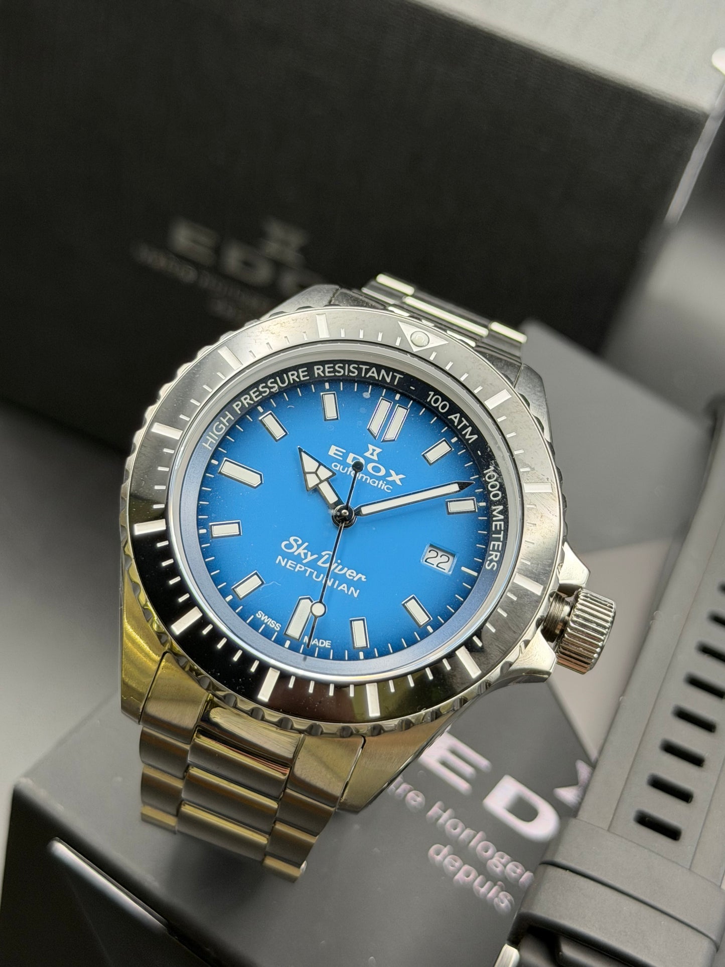 Edox Skydiver Neptunian