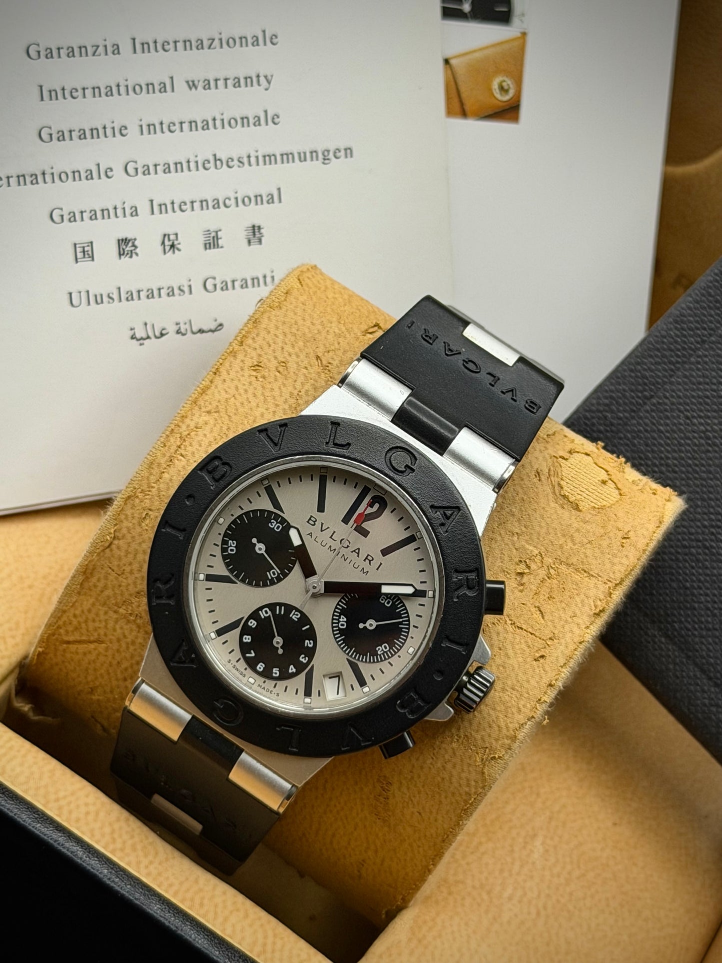 Saldo concordato Bulgari Alluminium Ref. AC38TA