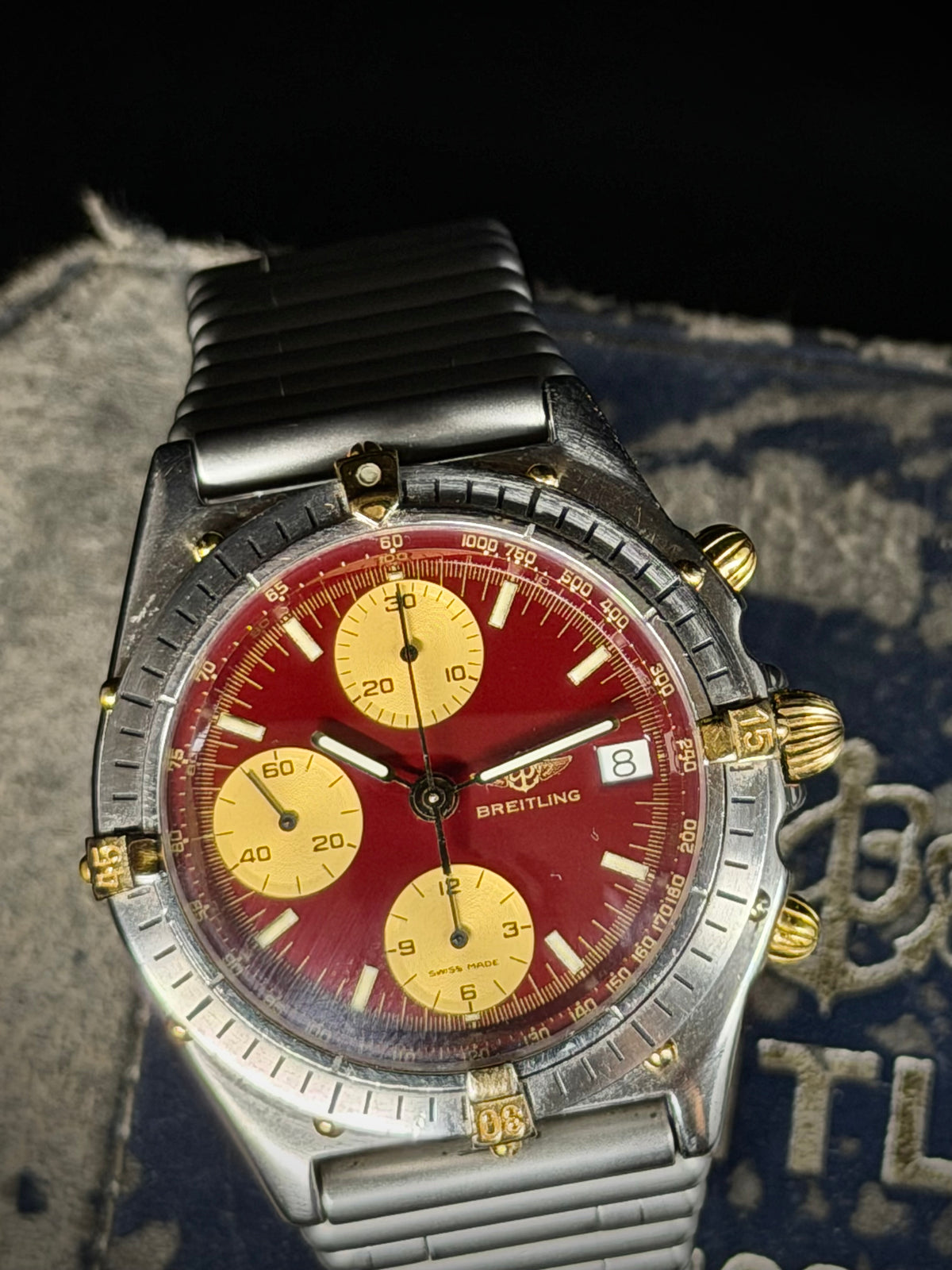 Breitling Chronomat 81950 Burgundy