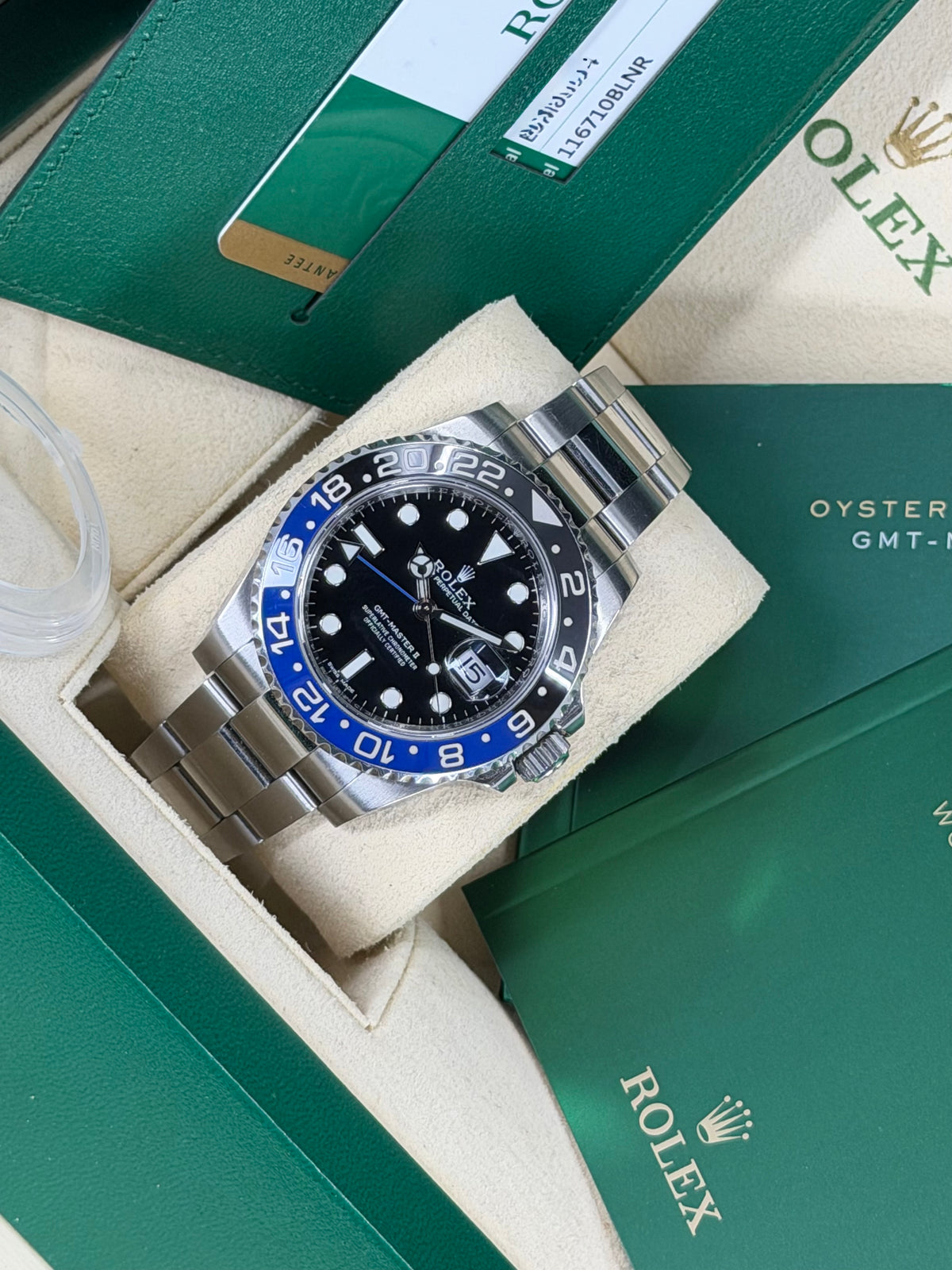 Rolex GMT-MASTER “BATMAN”
