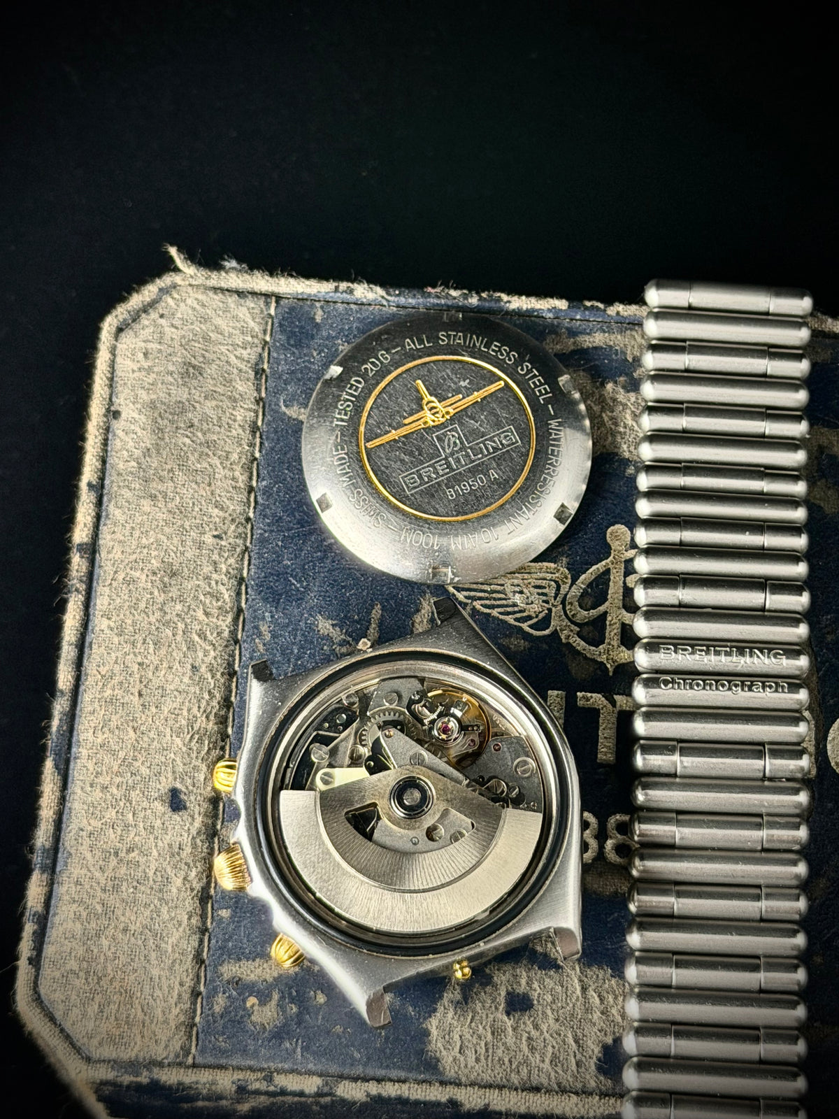 Breitling Chronomat 81950 Burgundy