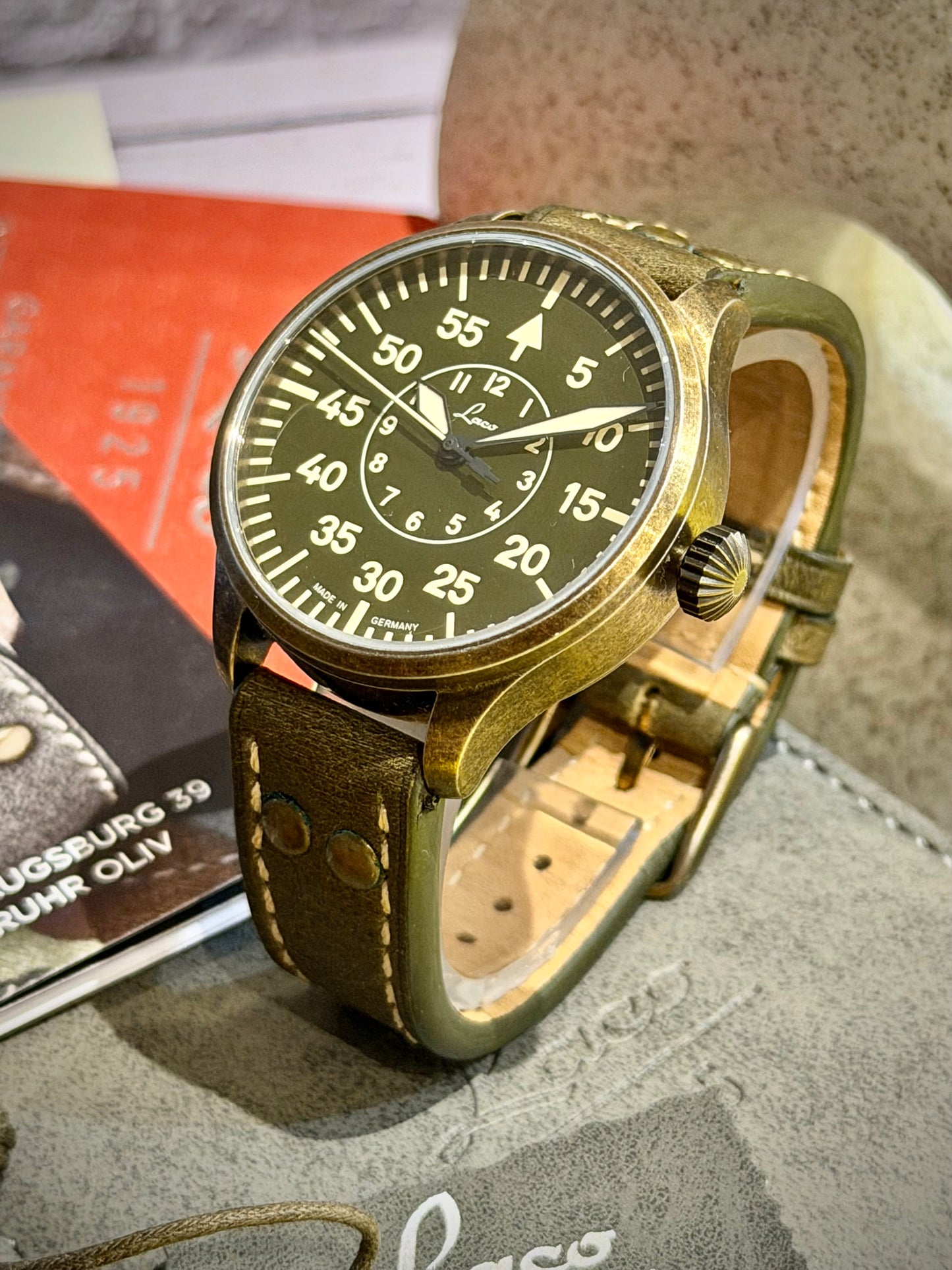 Laco aachen olivo 39 L.E. 250 pezzi