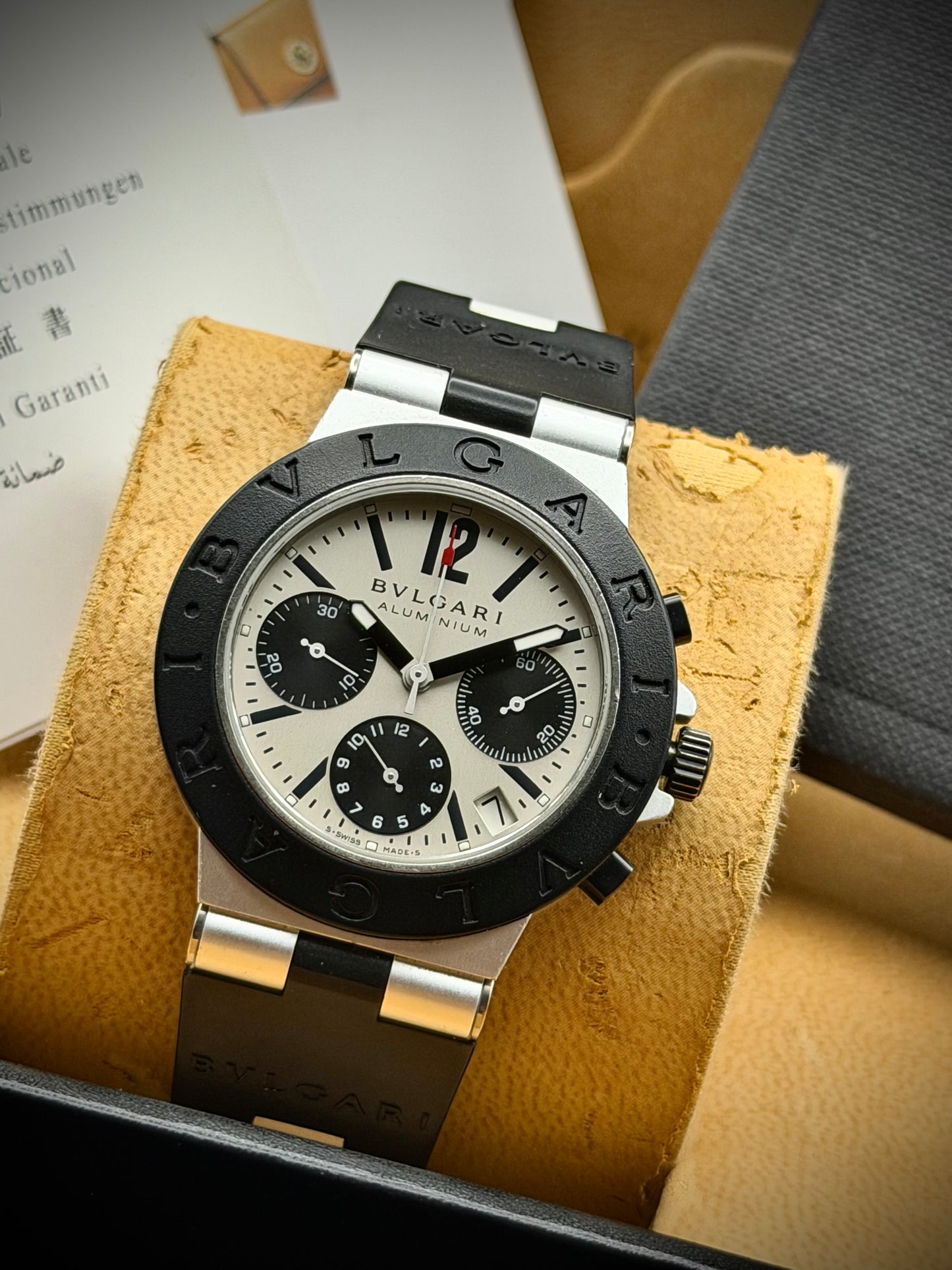 Saldo concordato Bulgari Alluminium Ref. AC38TA