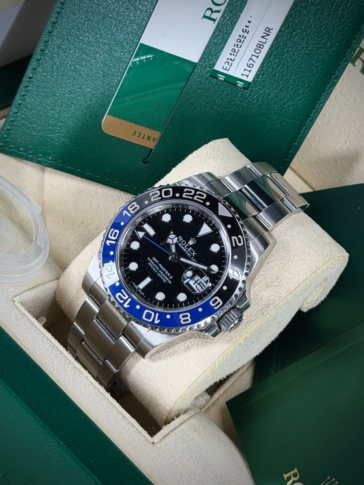 Rolex GMT-MASTER “BATMAN”