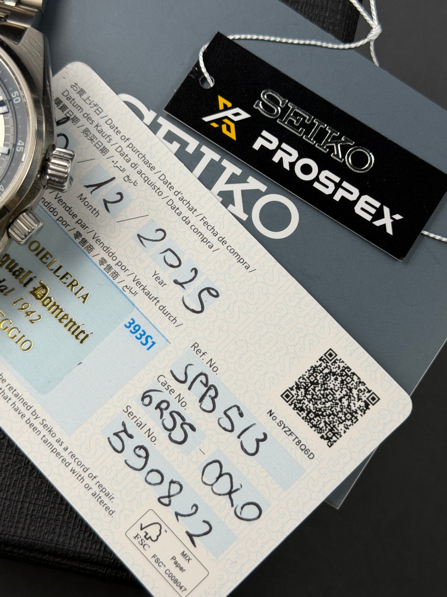 Seiko Speedtimer spb513j1