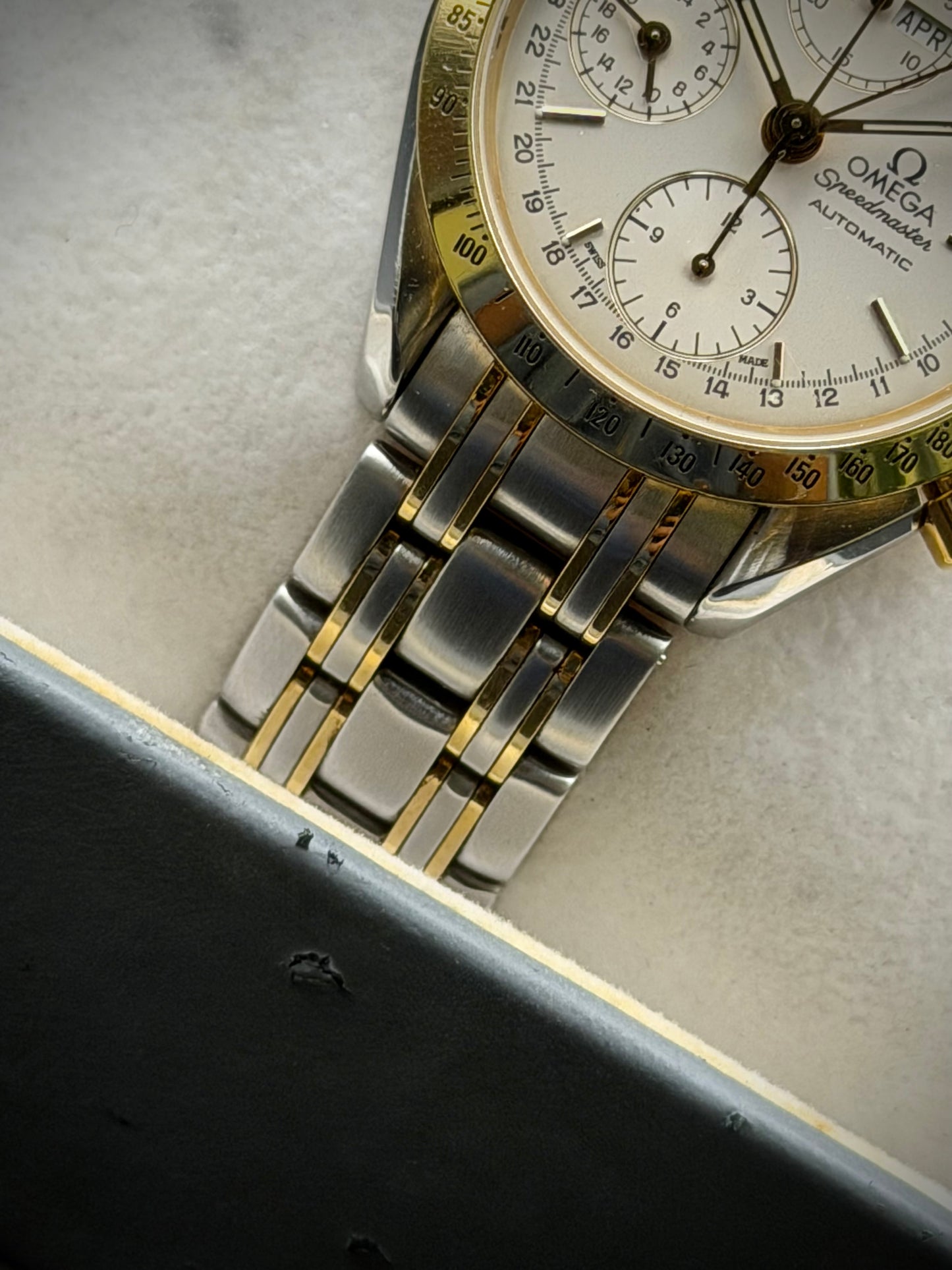 Omega Triple Date acciao/oro