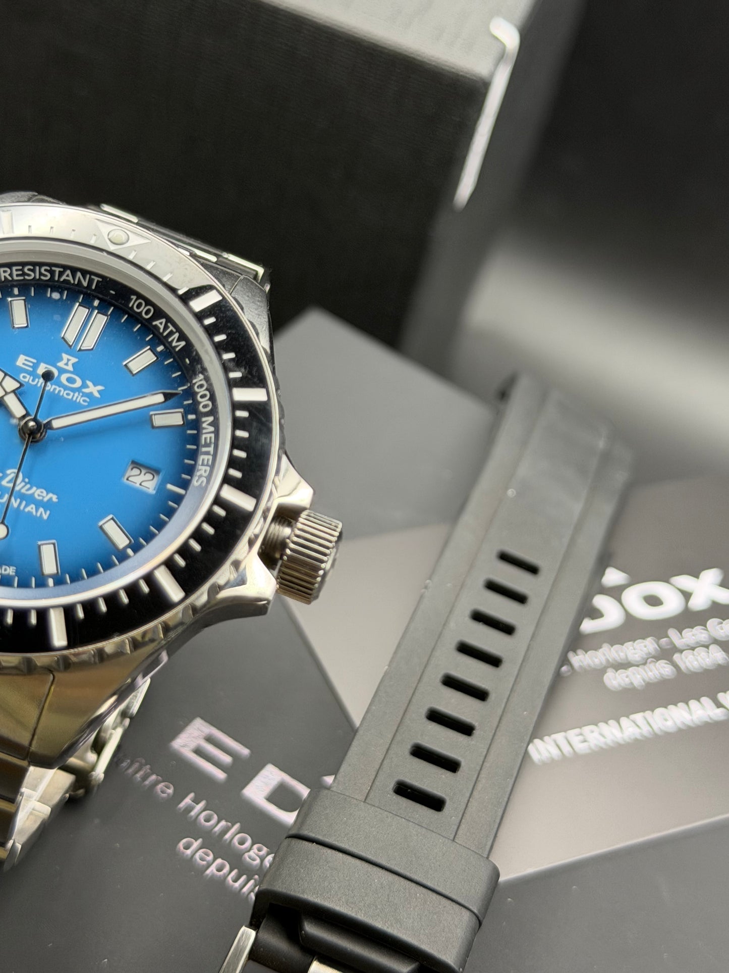 Edox Skydiver Neptunian