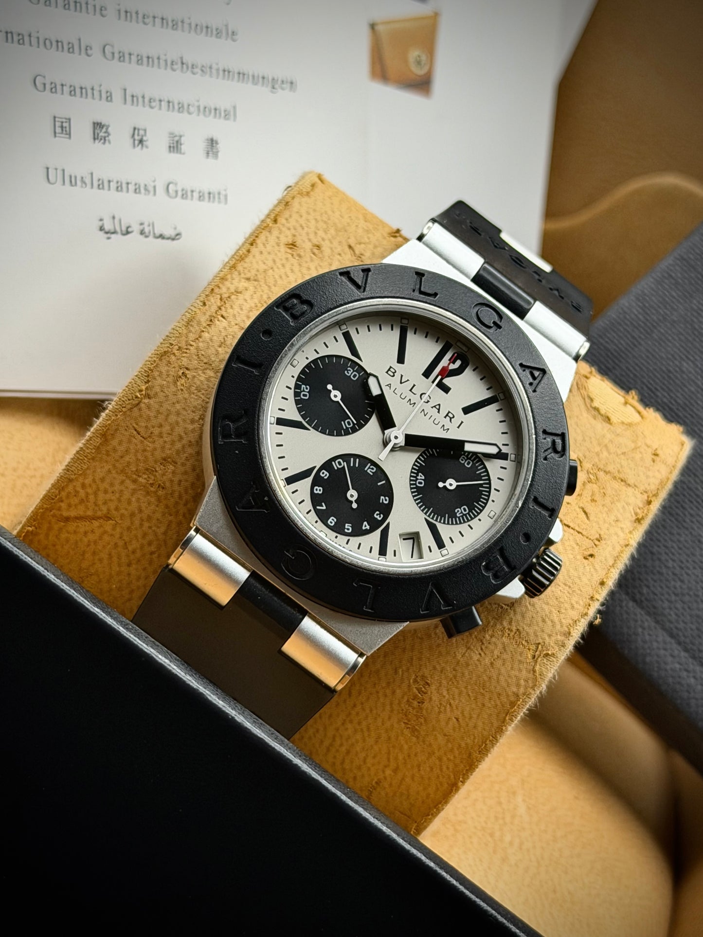 Saldo concordato Bulgari Alluminium Ref. AC38TA