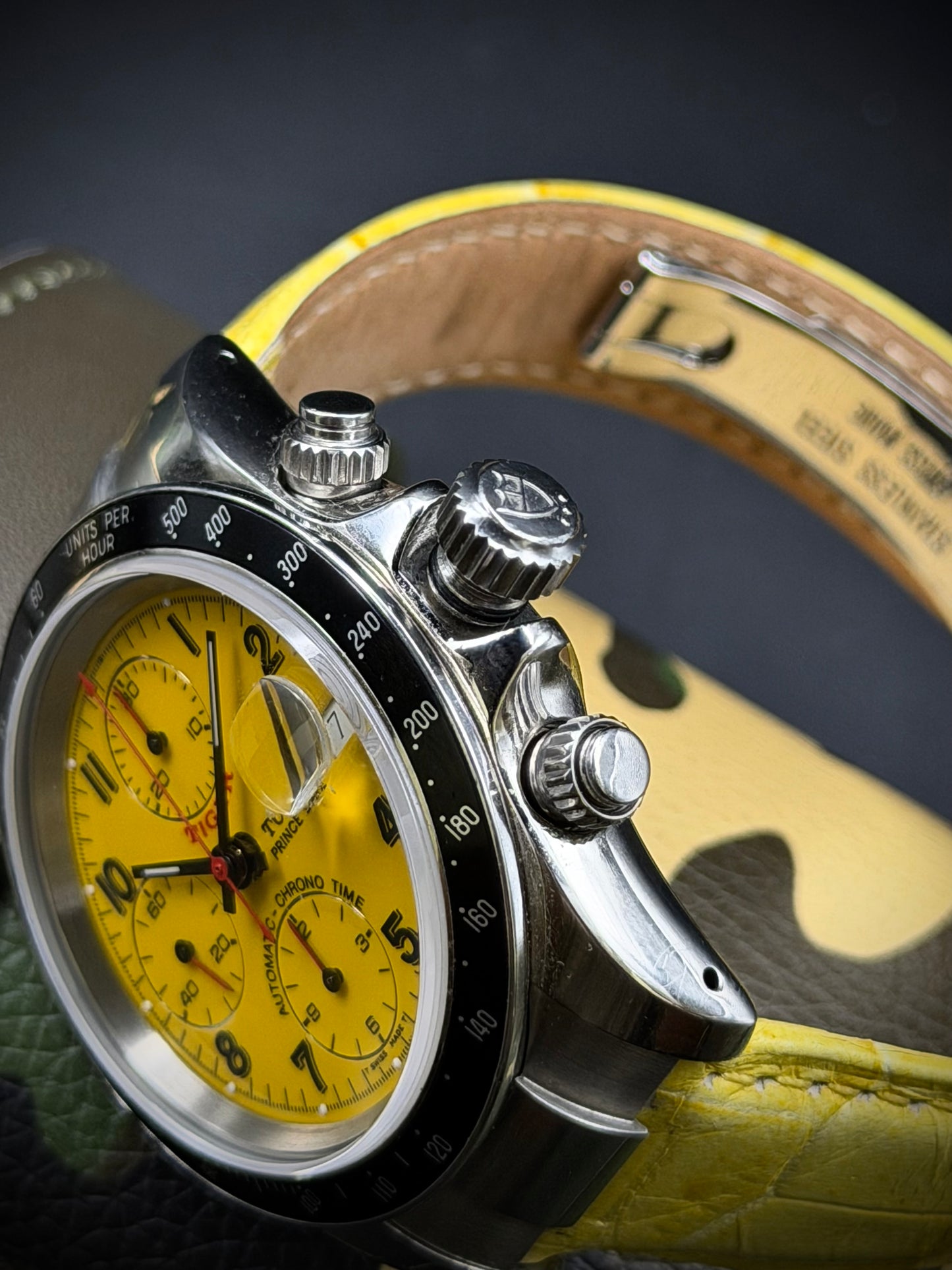 Tudor Tiger 79260 Yellow Dial
