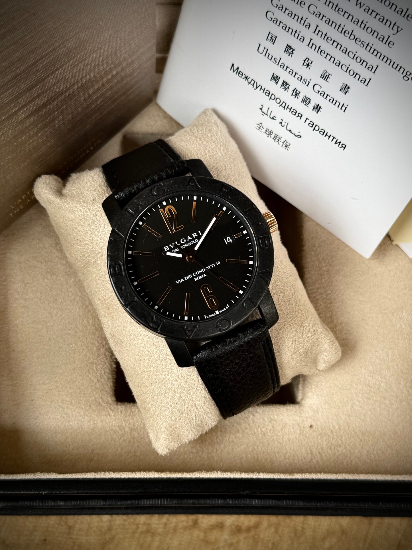 Bulgari Carbongold
