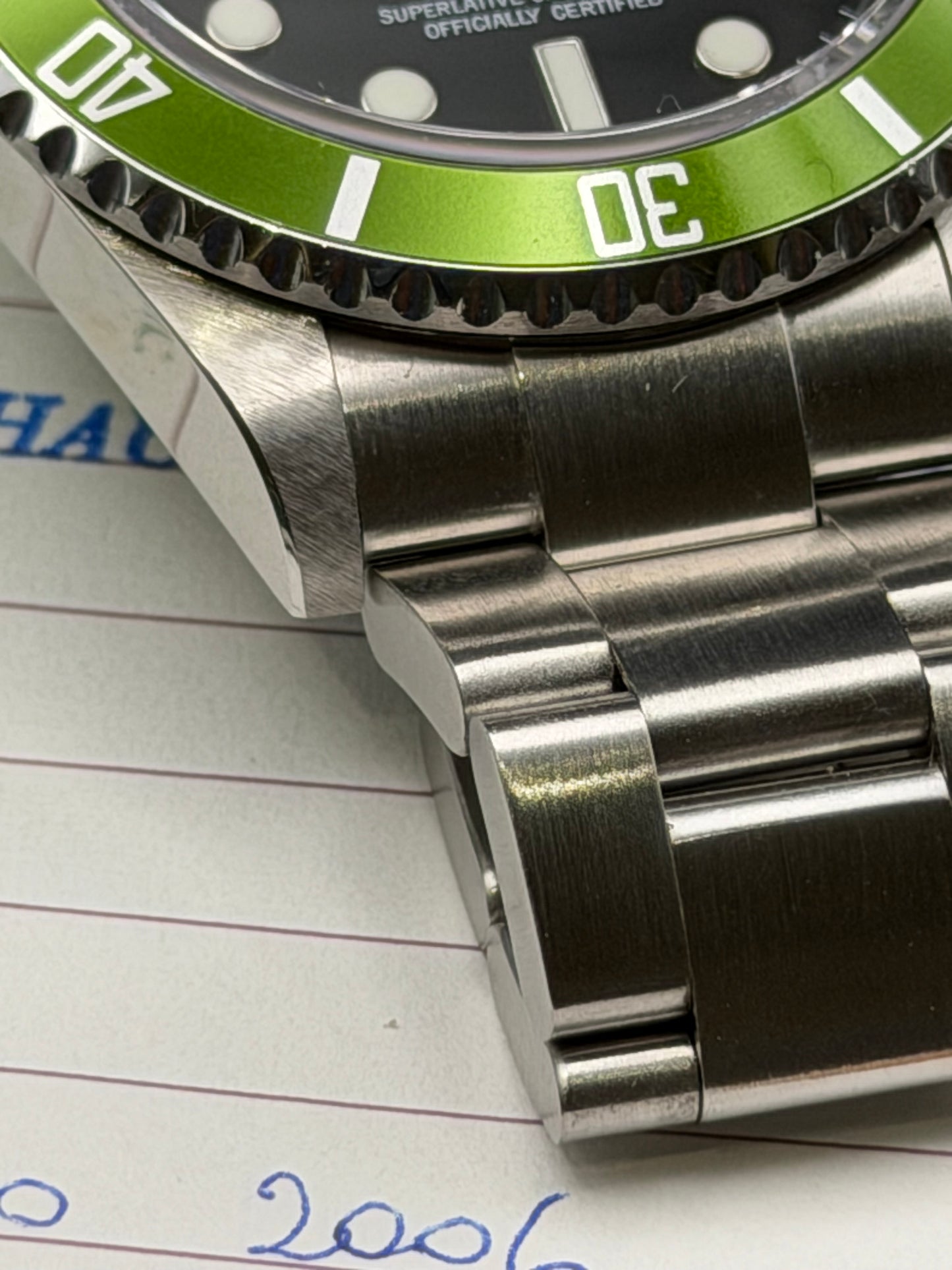 Rolex Submariner 16610LV kermit