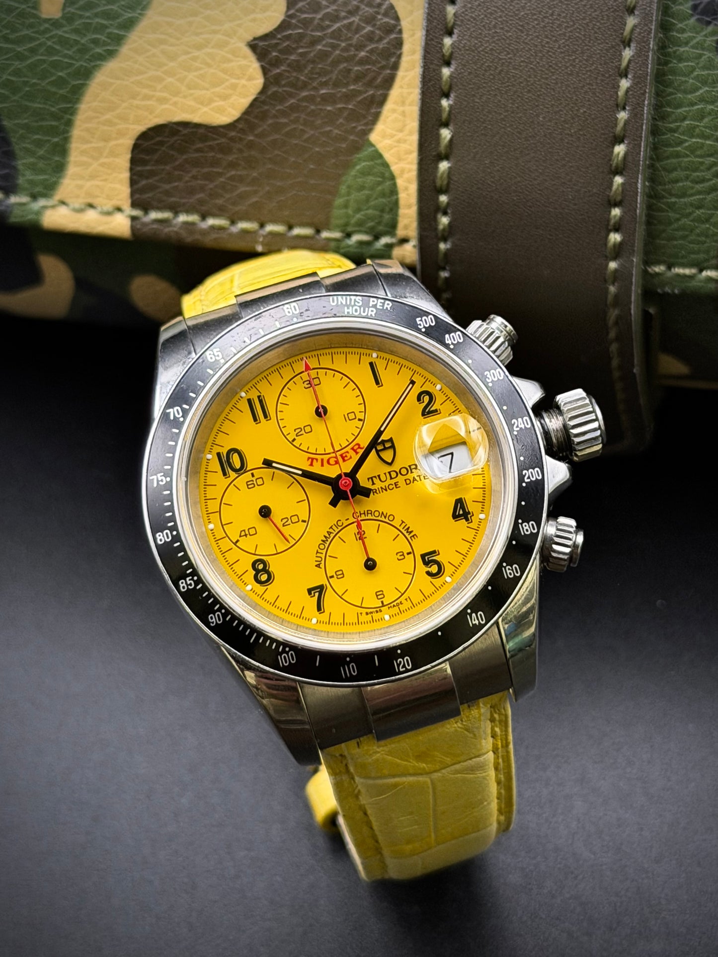 Tudor Tiger 79260 Yellow Dial