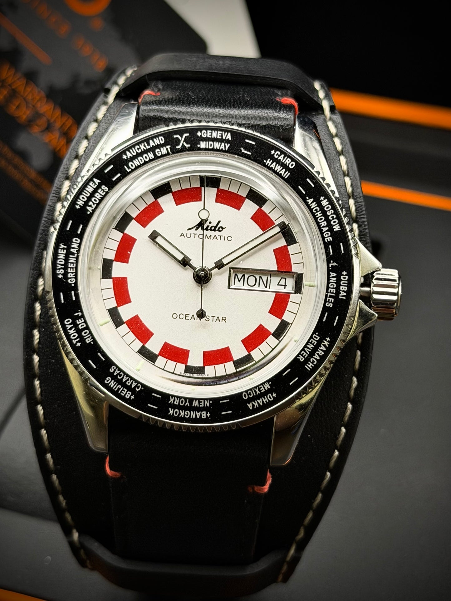 Mido Ocean Star Wolrdtimer